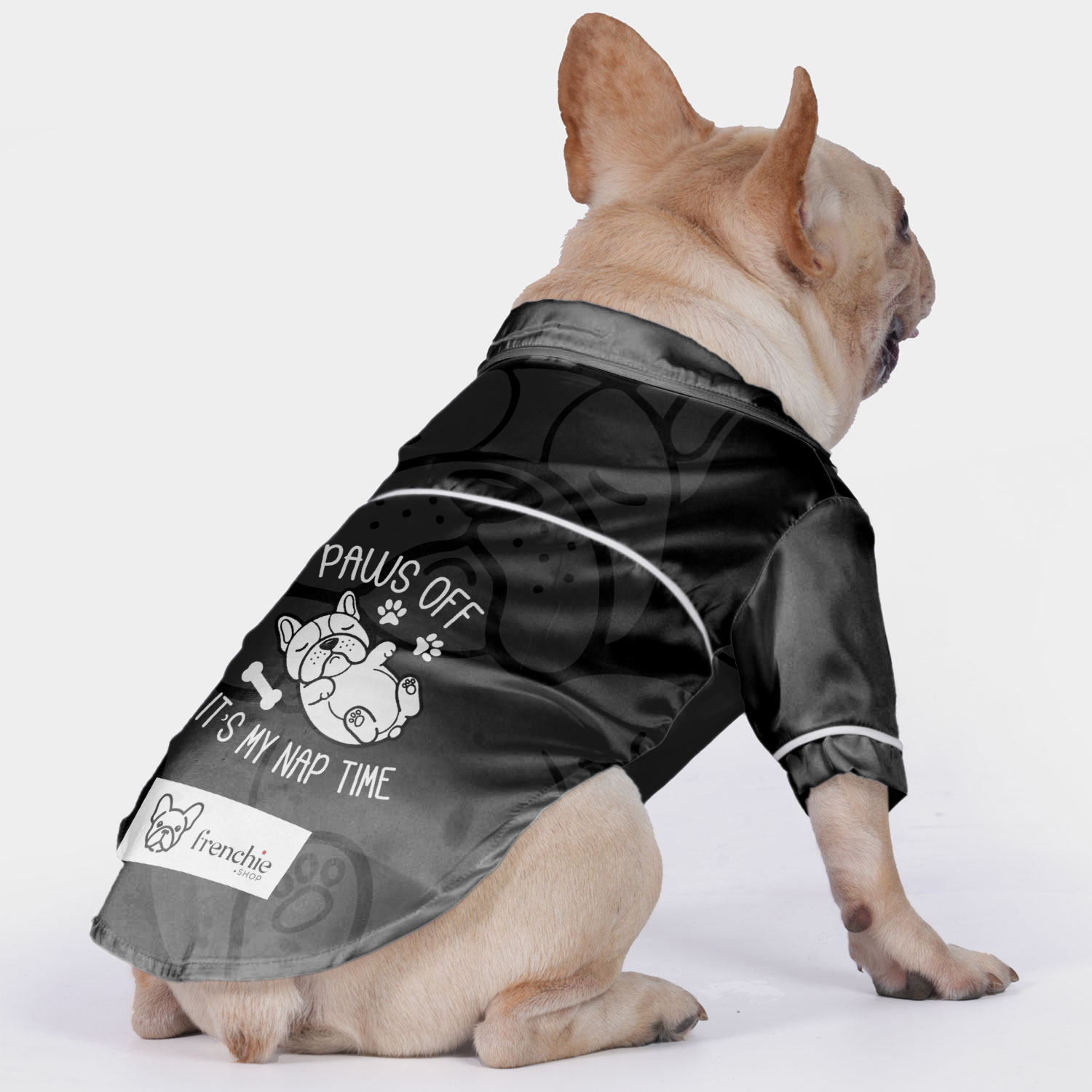 Paws French Bulldog Night Outfit for Brachycephalic Dogs-fadou