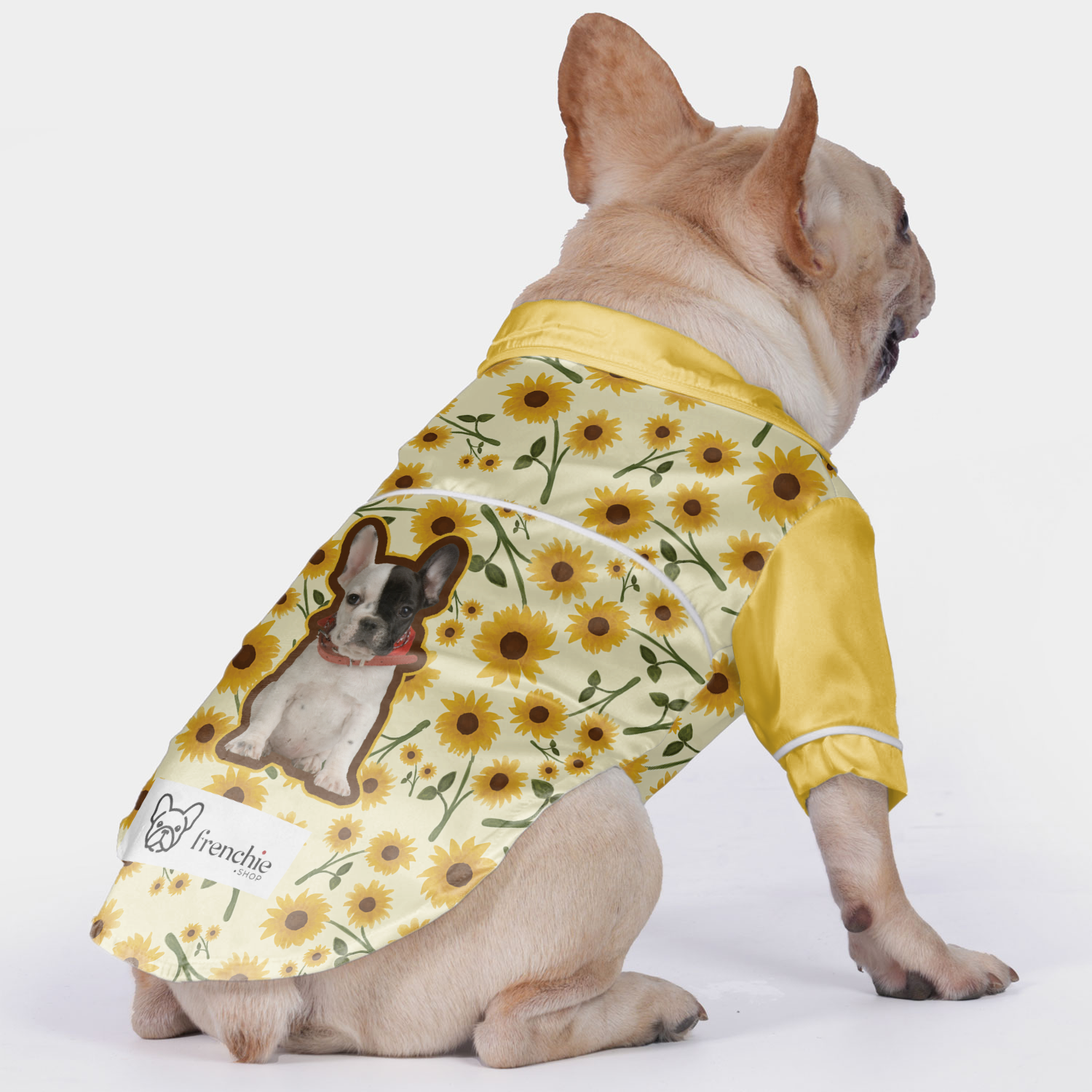 French Bulldog Custom Dog Pajamas for Brachycephalic Dogs-fadou