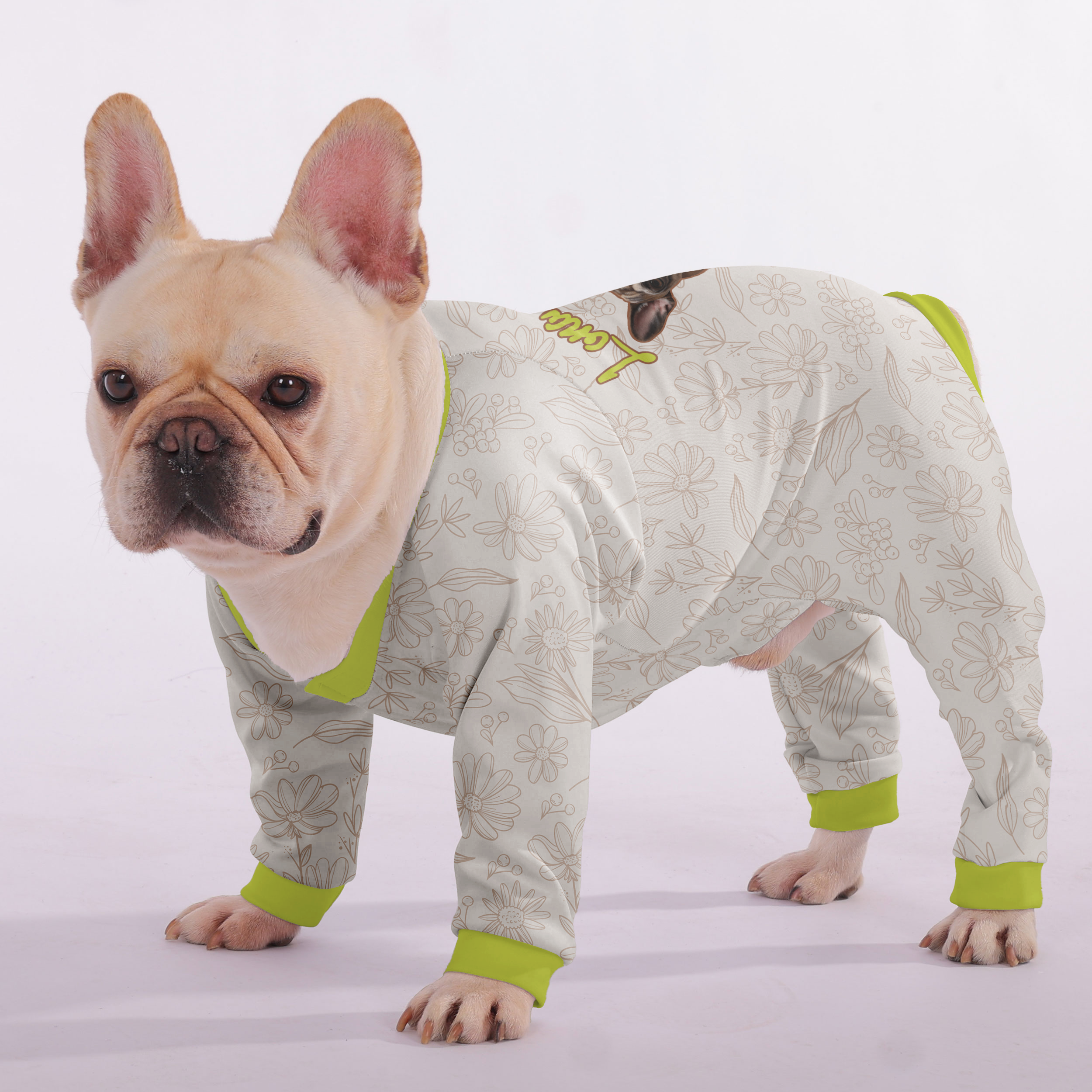 French Bulldog Personalized Dog Pajamas for Outdoor Adventures-fadou