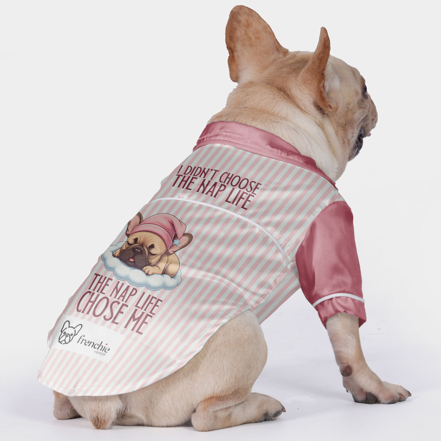 I French Bulldog Cozy Loungewear for Brachycephalic Dogs-fadou