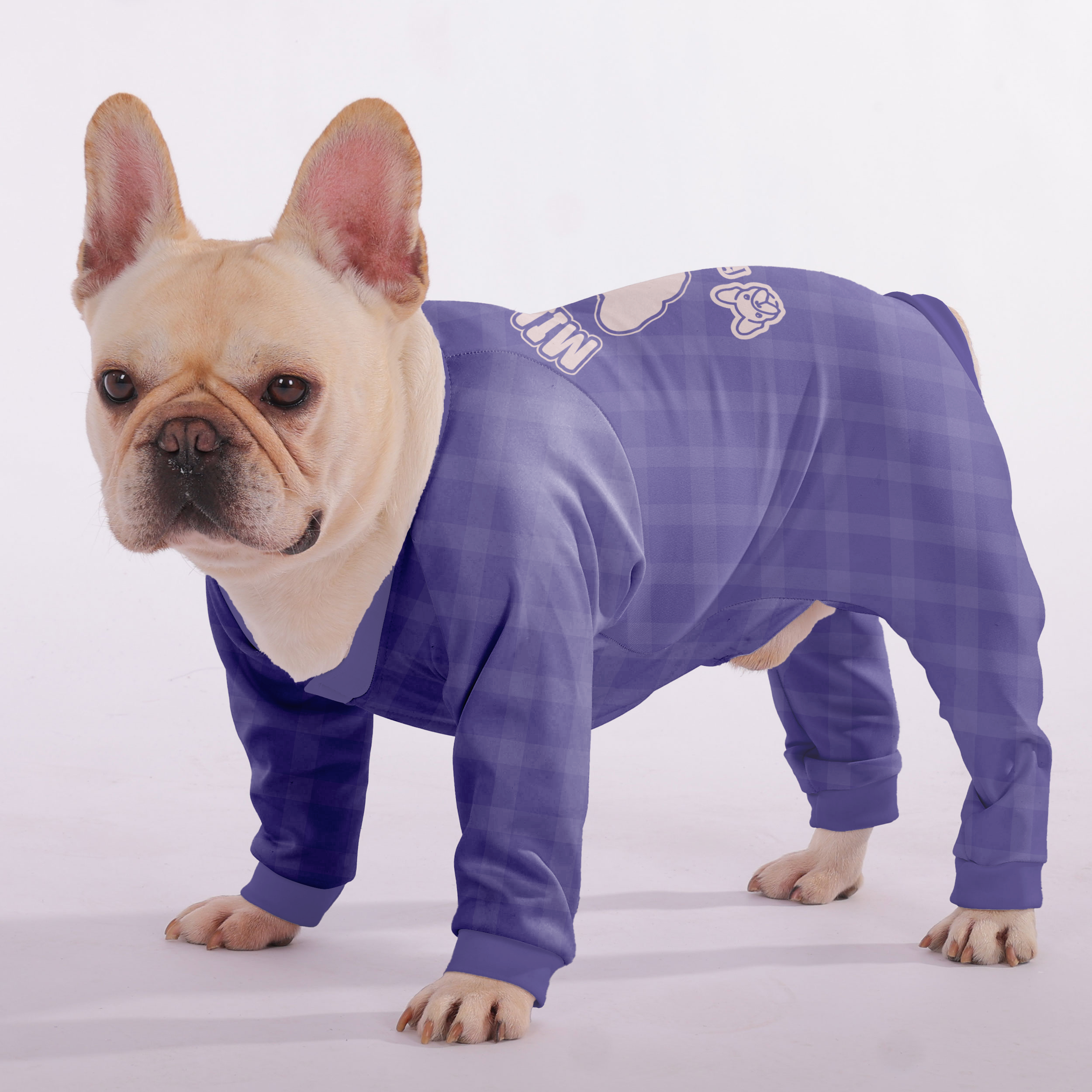 French Bulldog Ultra-Soft Pet Sleepwear for Cozy Nights-fadou