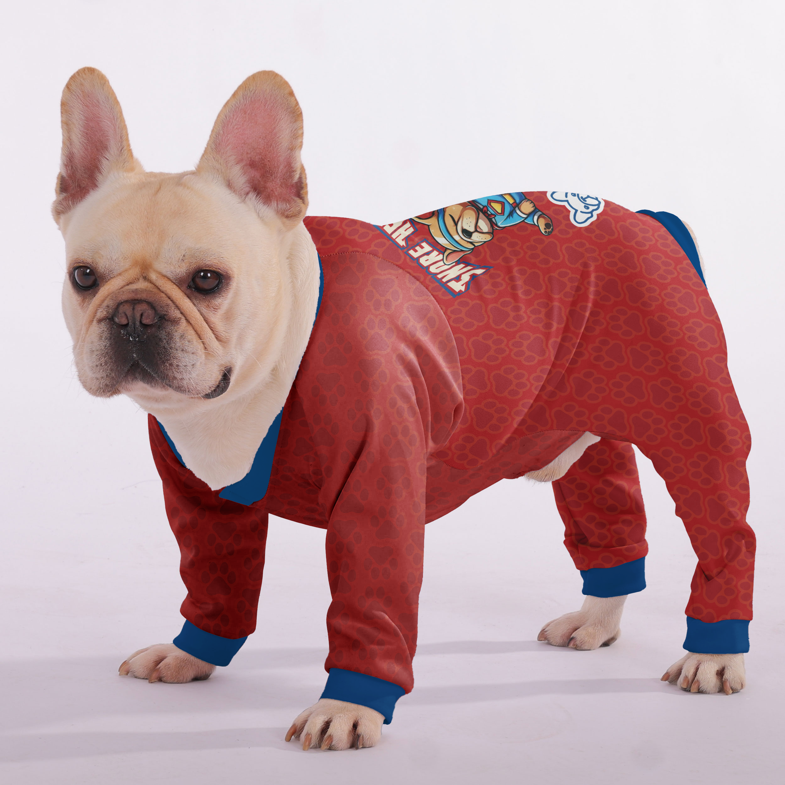 SNORE French Bulldog Dog Pajamas for Outdoor Adventures-fadou