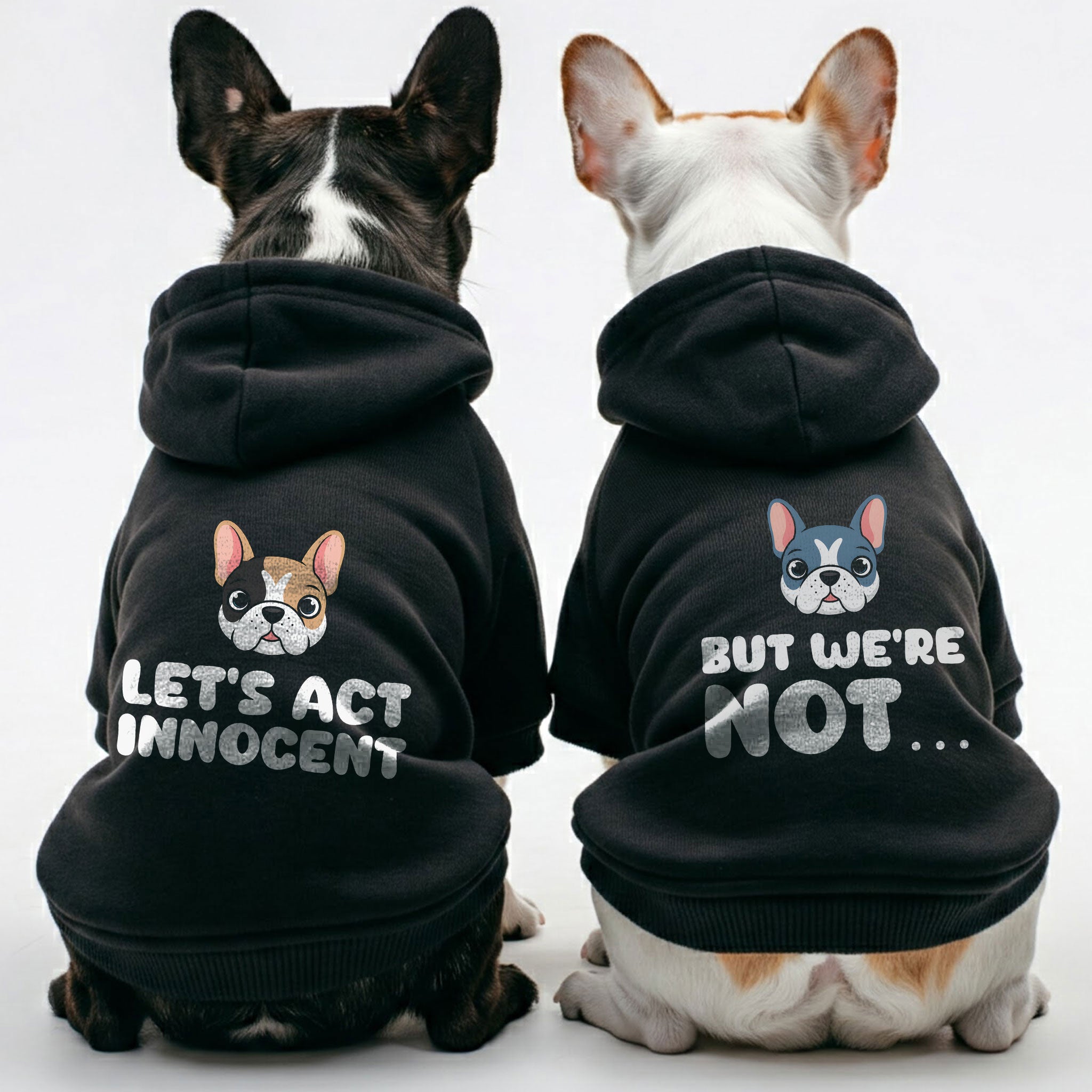 Dog Personalized Pet Sweatshirt for Brachycephalic Dogs-fadou