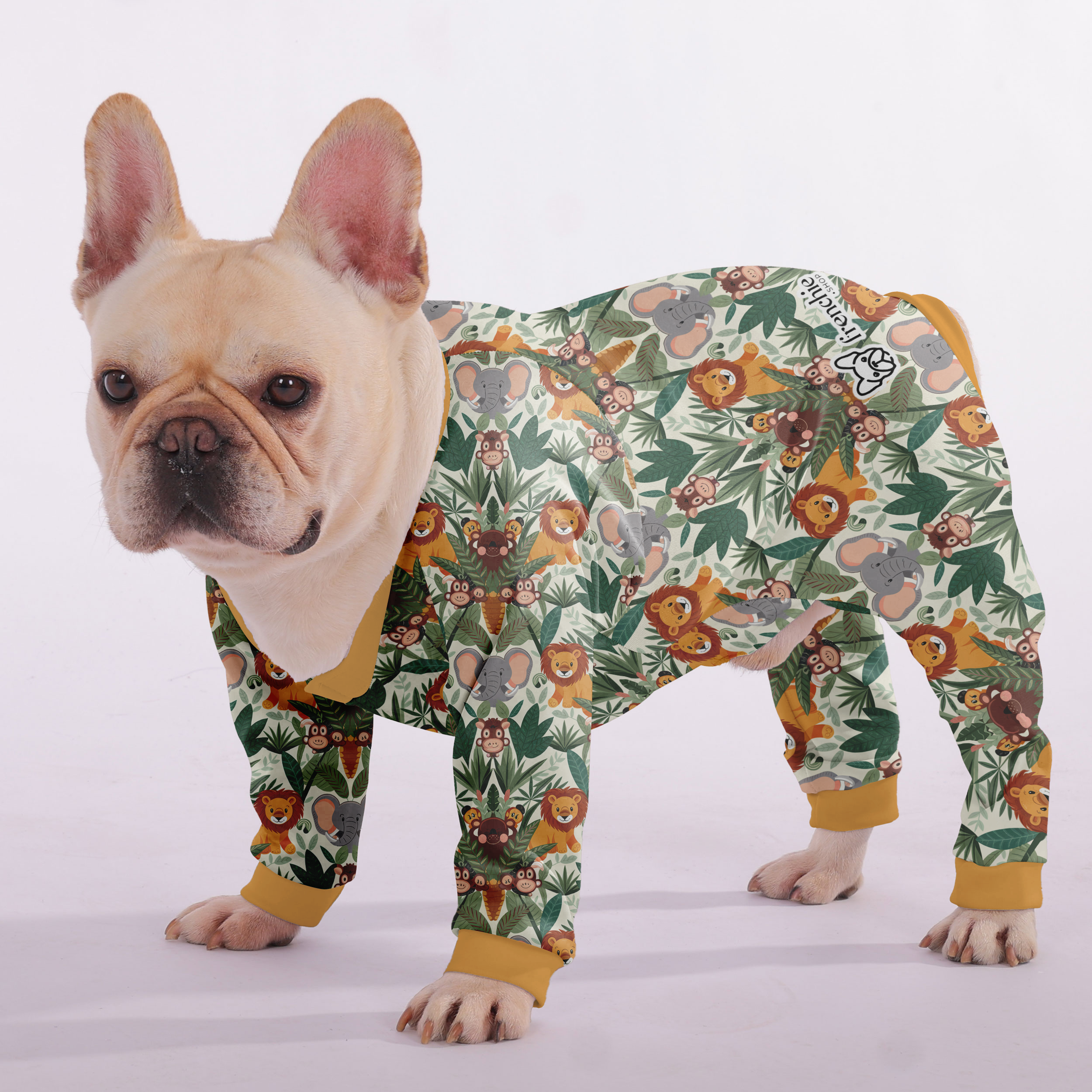 French Bulldog Stylish Cozy Loungewear for Small Breeds-fadou