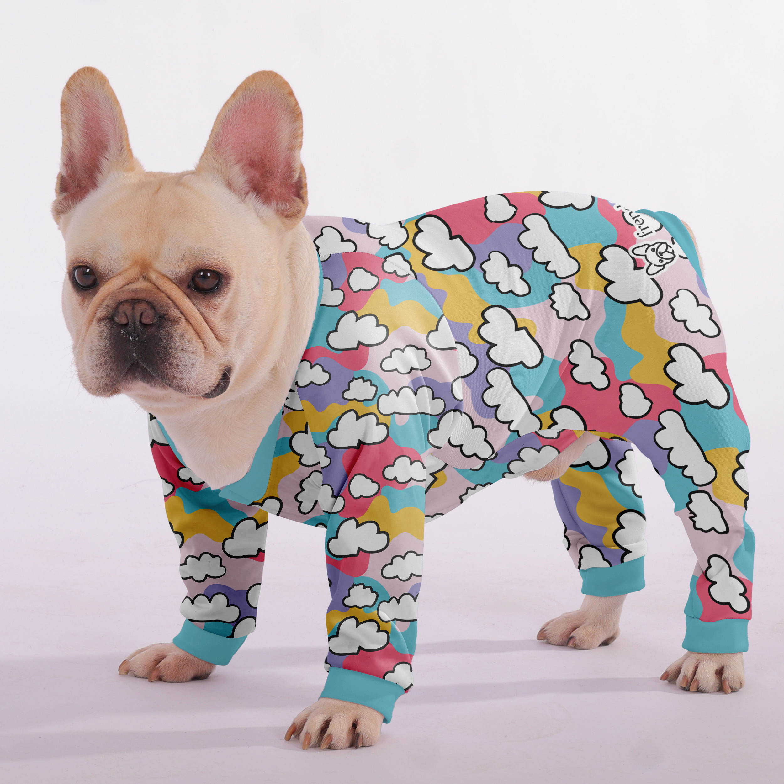 French Bulldog Ultra-Soft Night Outfit for Playtime Fun-fadou