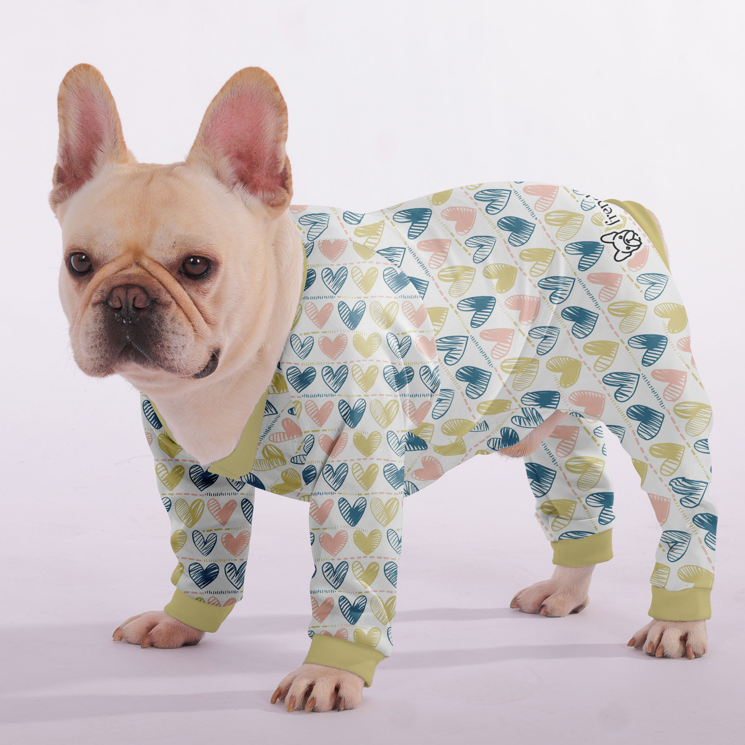 French Bulldog Ultra-Soft Cozy Loungewear for Travel Comfort-fadou
