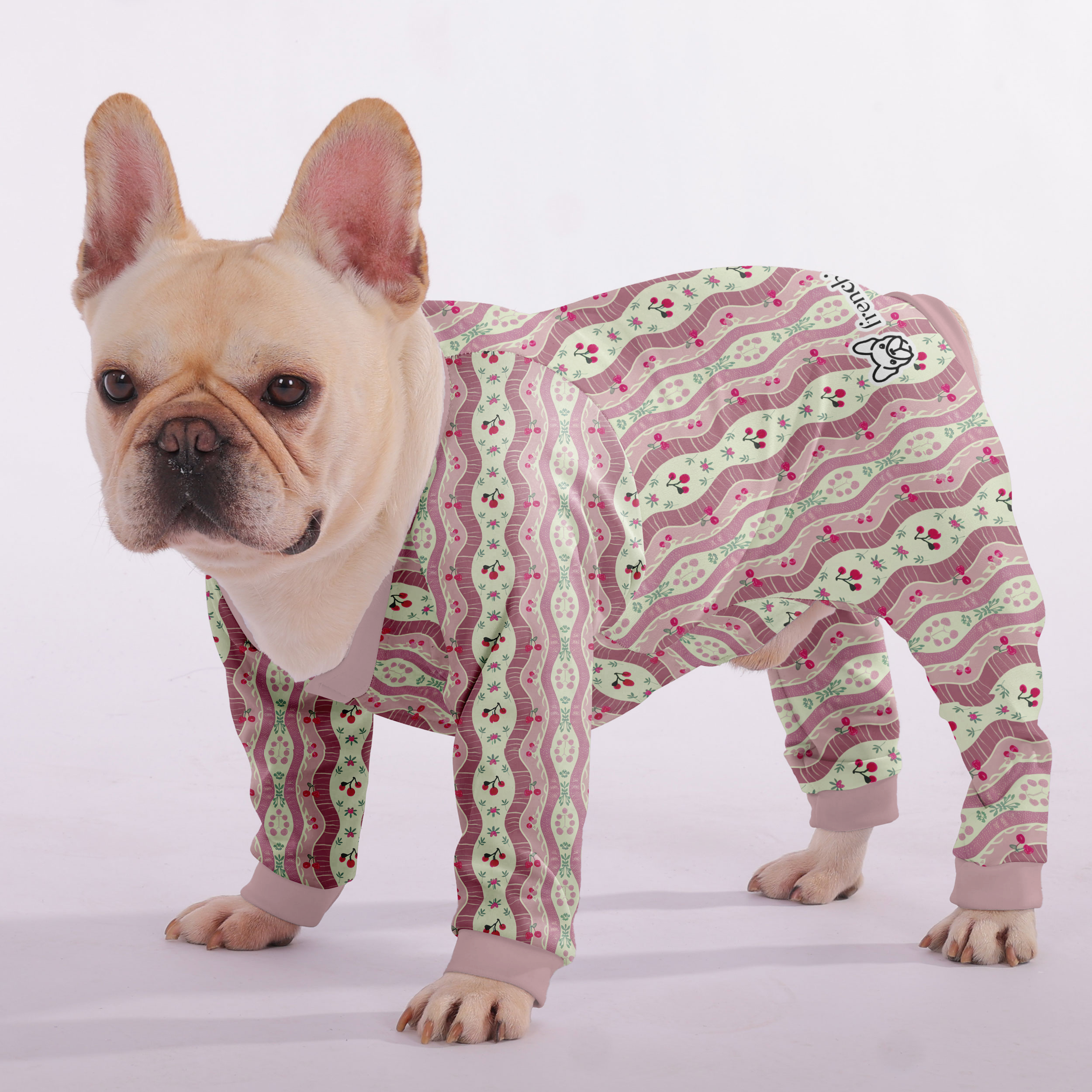 French Bulldog Ultra-Soft Pet Sleepwear for French Bulldogs-fadou