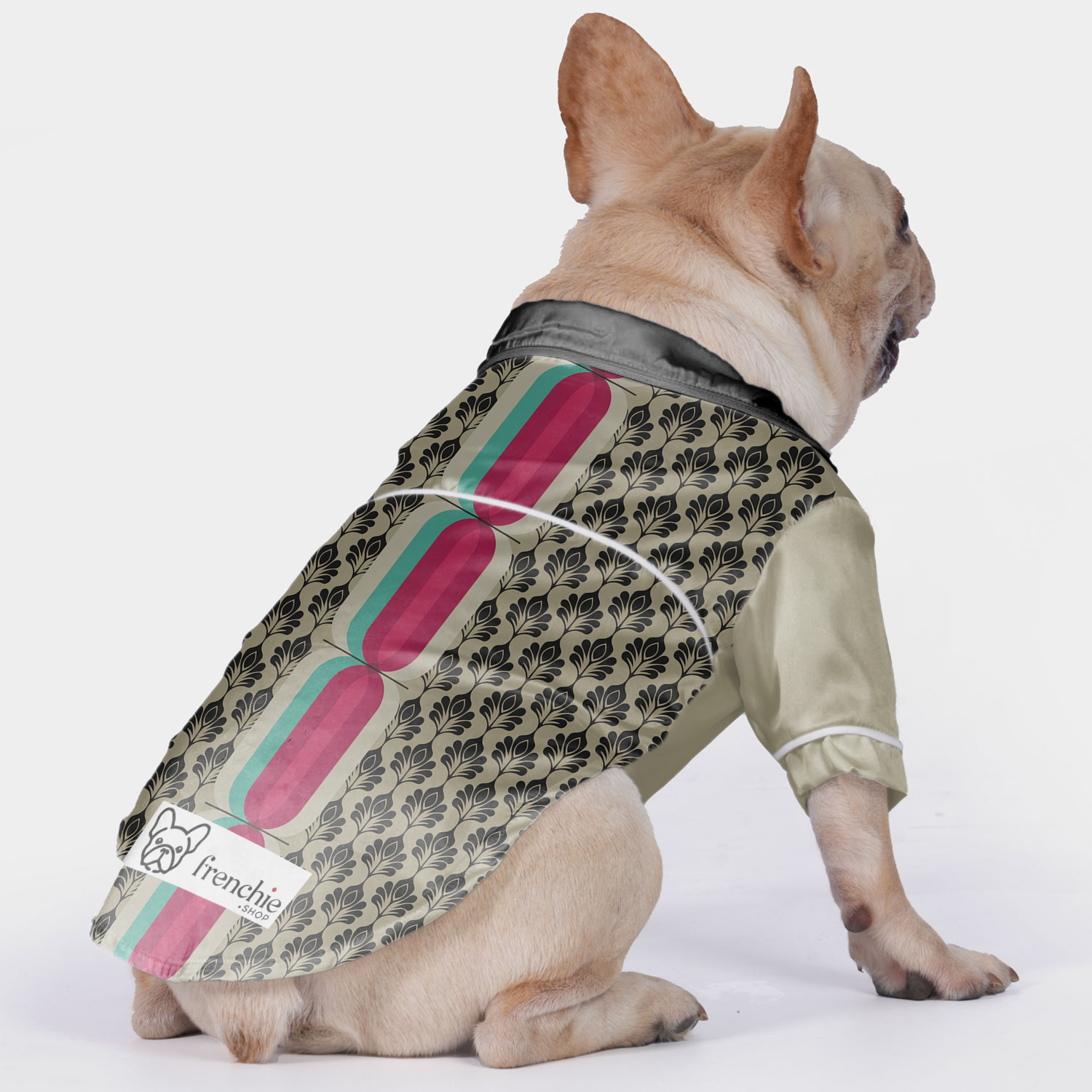 Sadie French Bulldog Pet Sleepwear for Brachycephalic Dogs-fadou