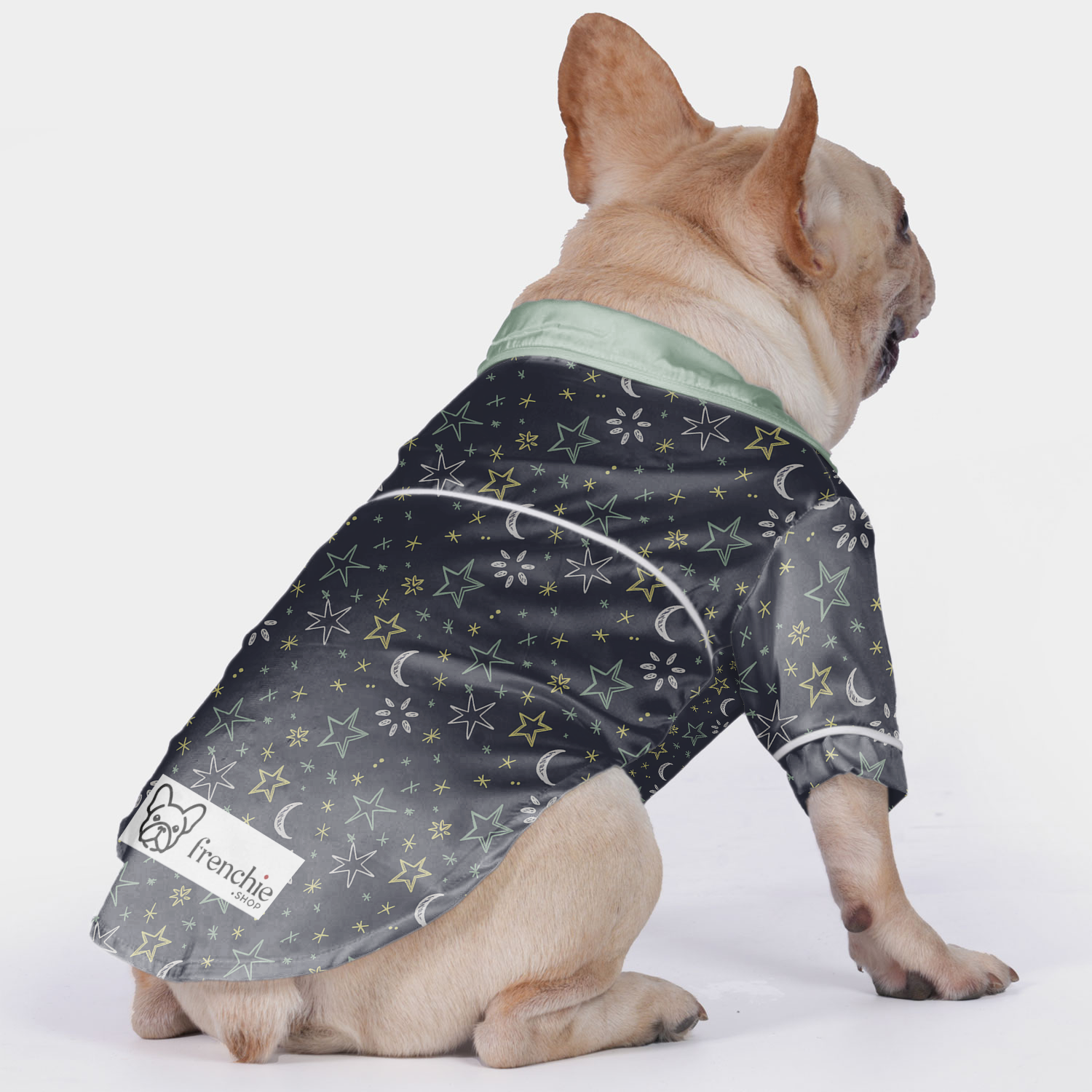 Zoey French Bulldog Night Outfit for Brachycephalic Dogs-fadou