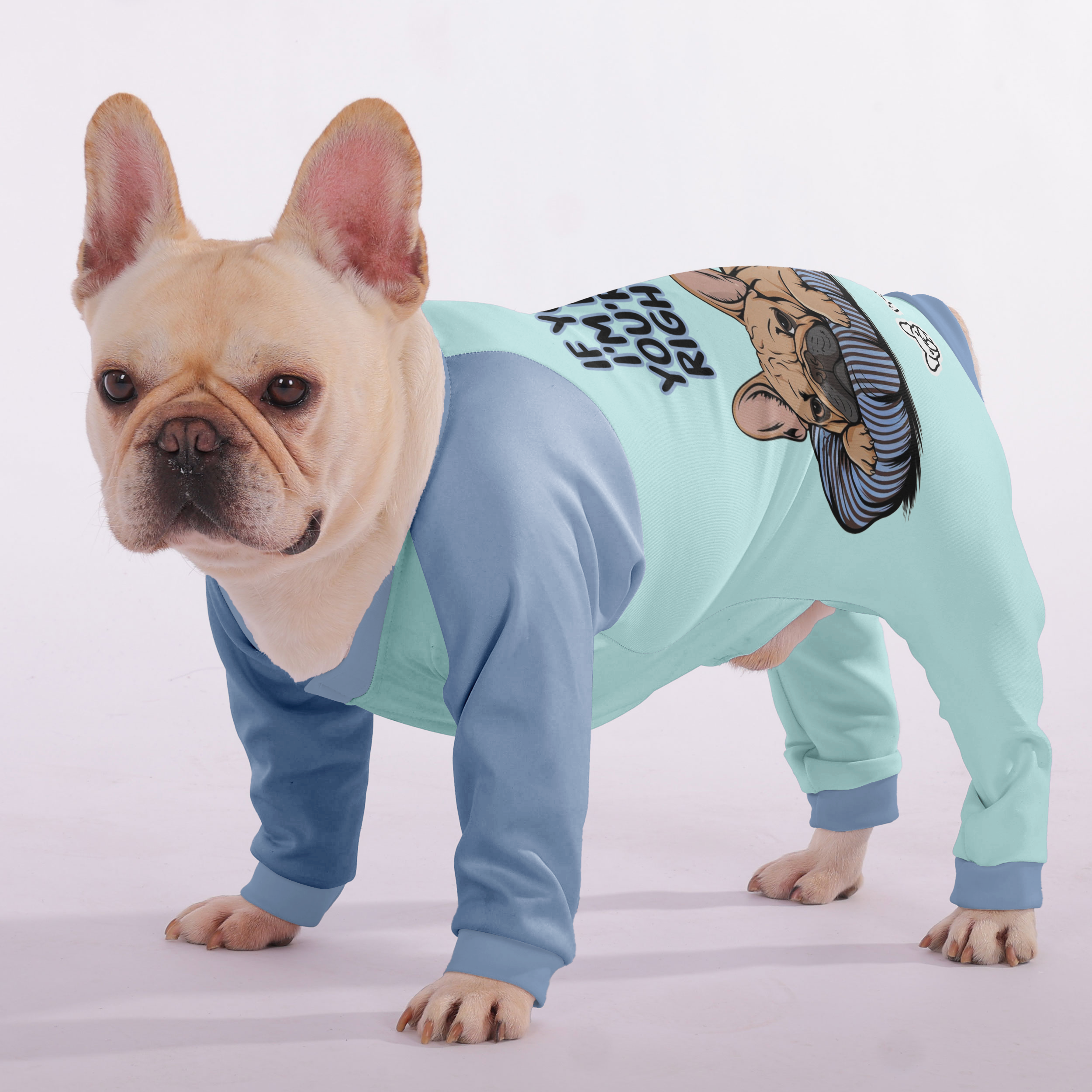 French Bulldog Ultra-Soft Cozy Loungewear for Cozy Nights-fadou