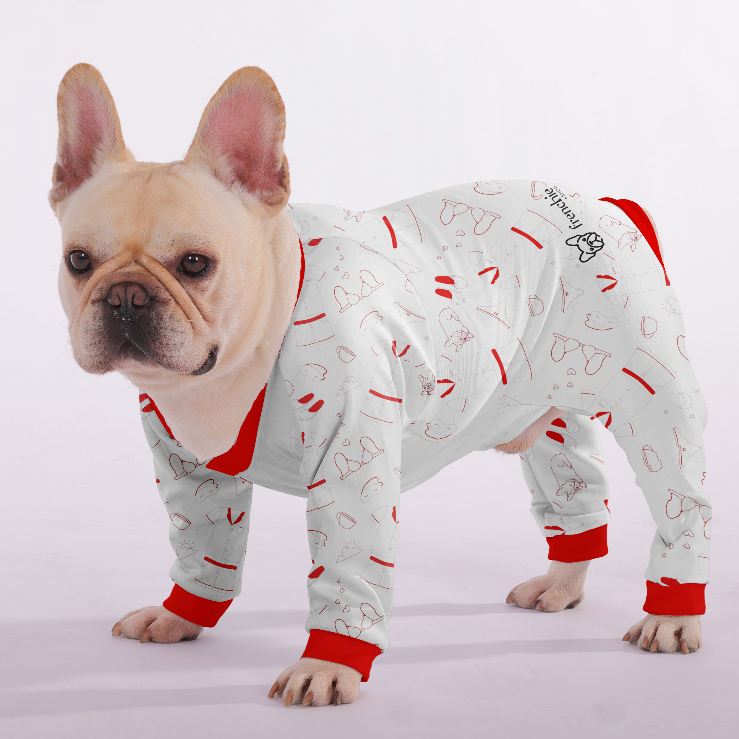 French Bulldog Stylish Cozy Loungewear for Playtime Fun-fadou