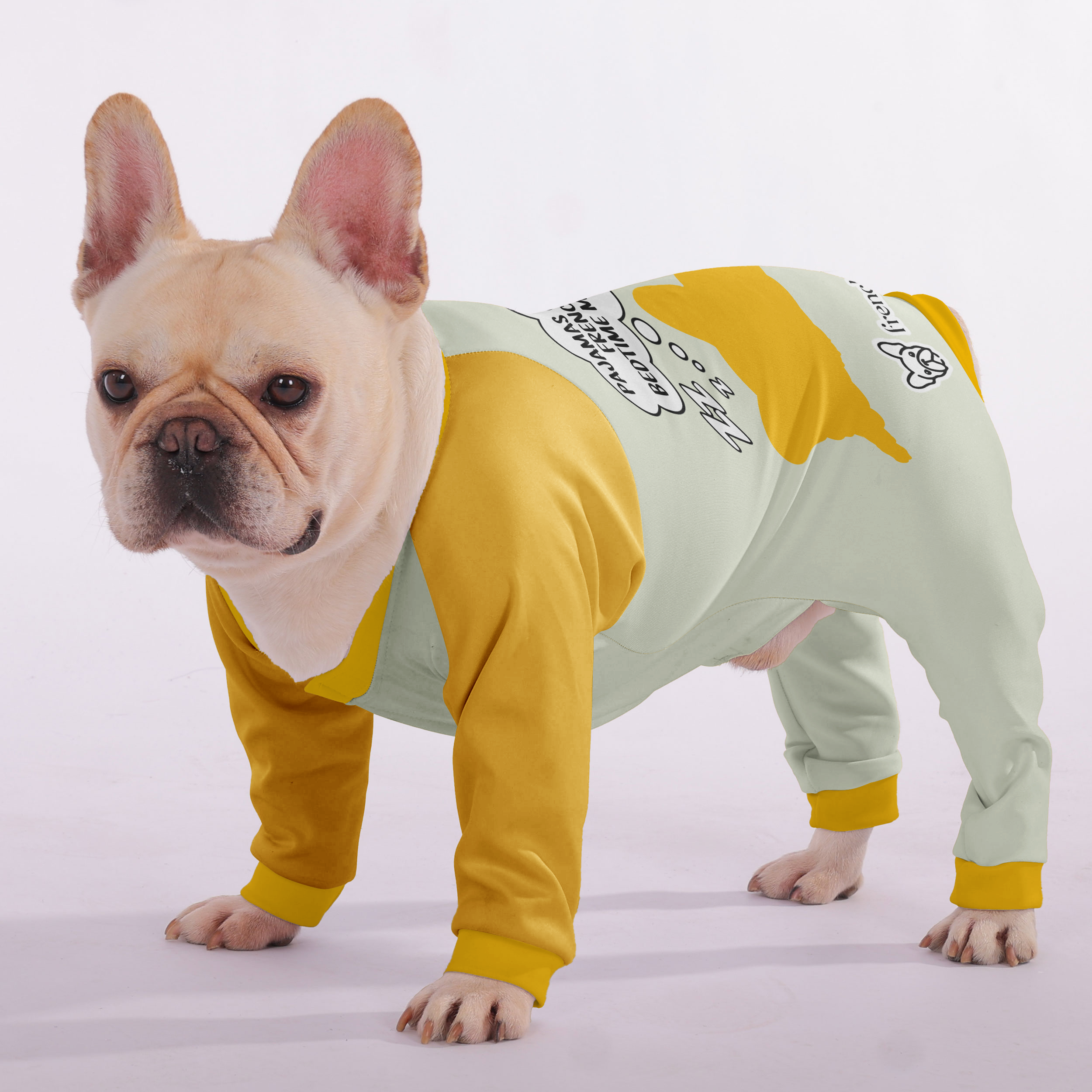 French Bulldog Soft Cozy Sofa Bed for Outdoor Adventures-fadou