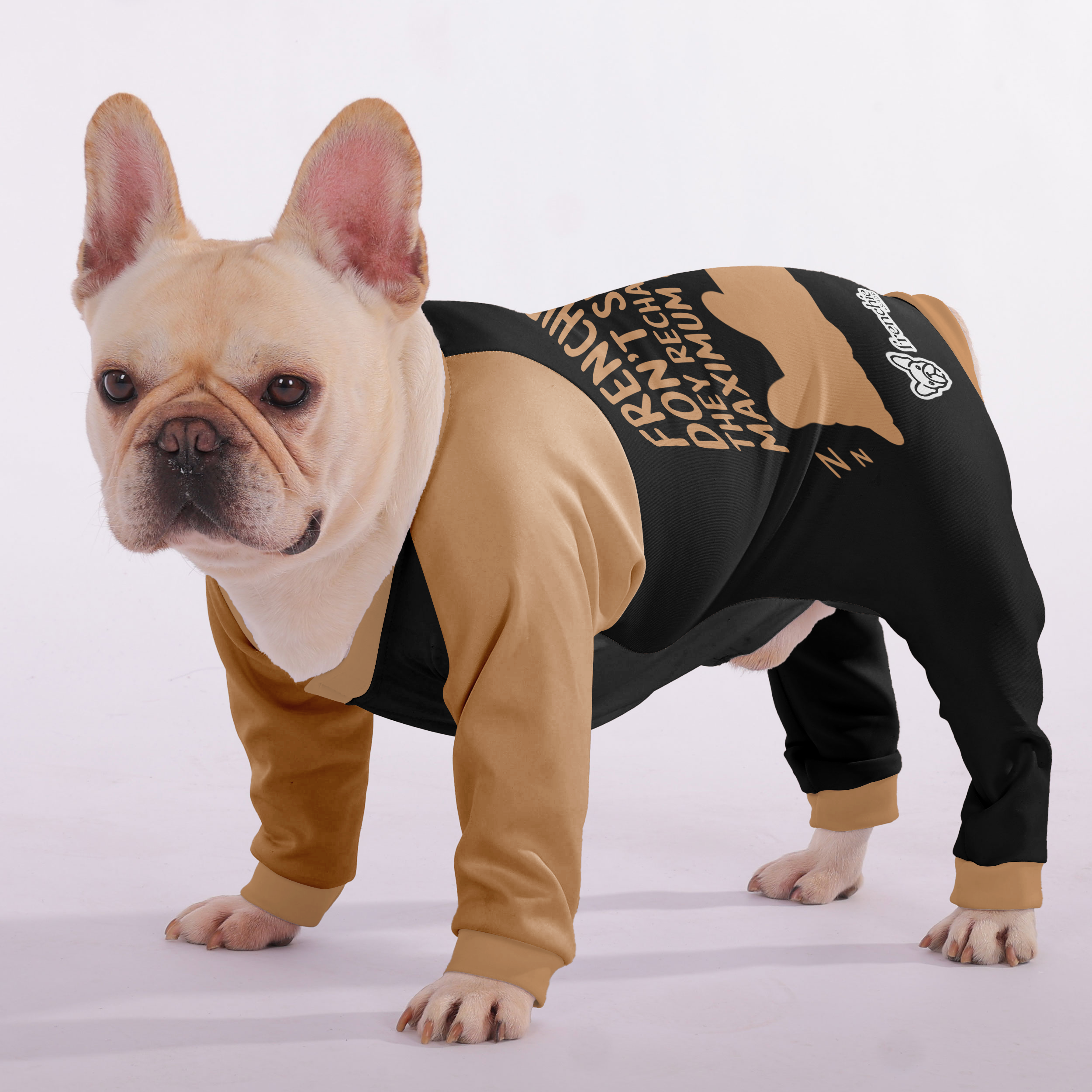 French Bulldog Stylish Pet Sleepwear for French Bulldogs-fadou
