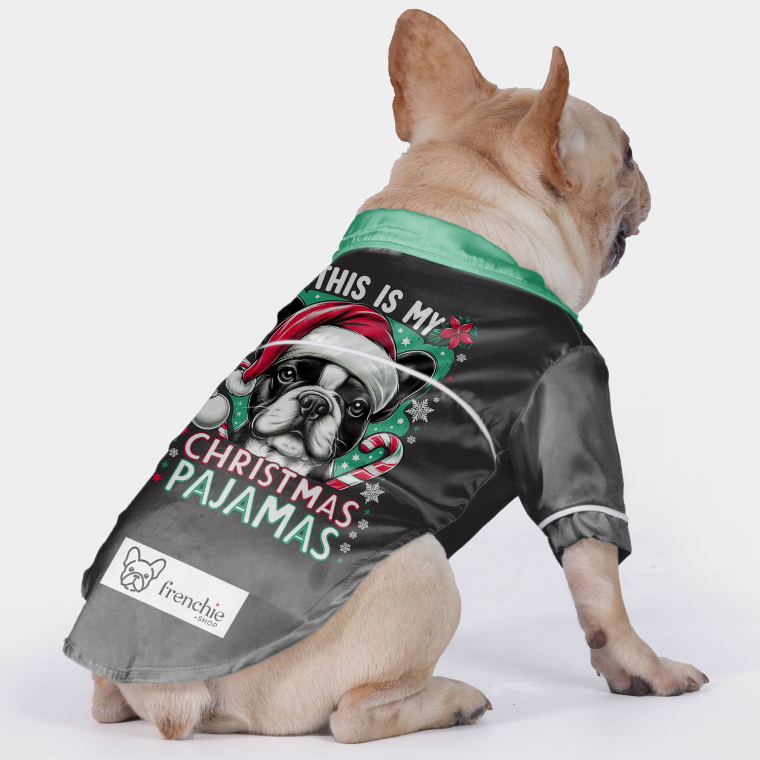Abby French Bulldog Night Outfit for Brachycephalic Dogs-fadou