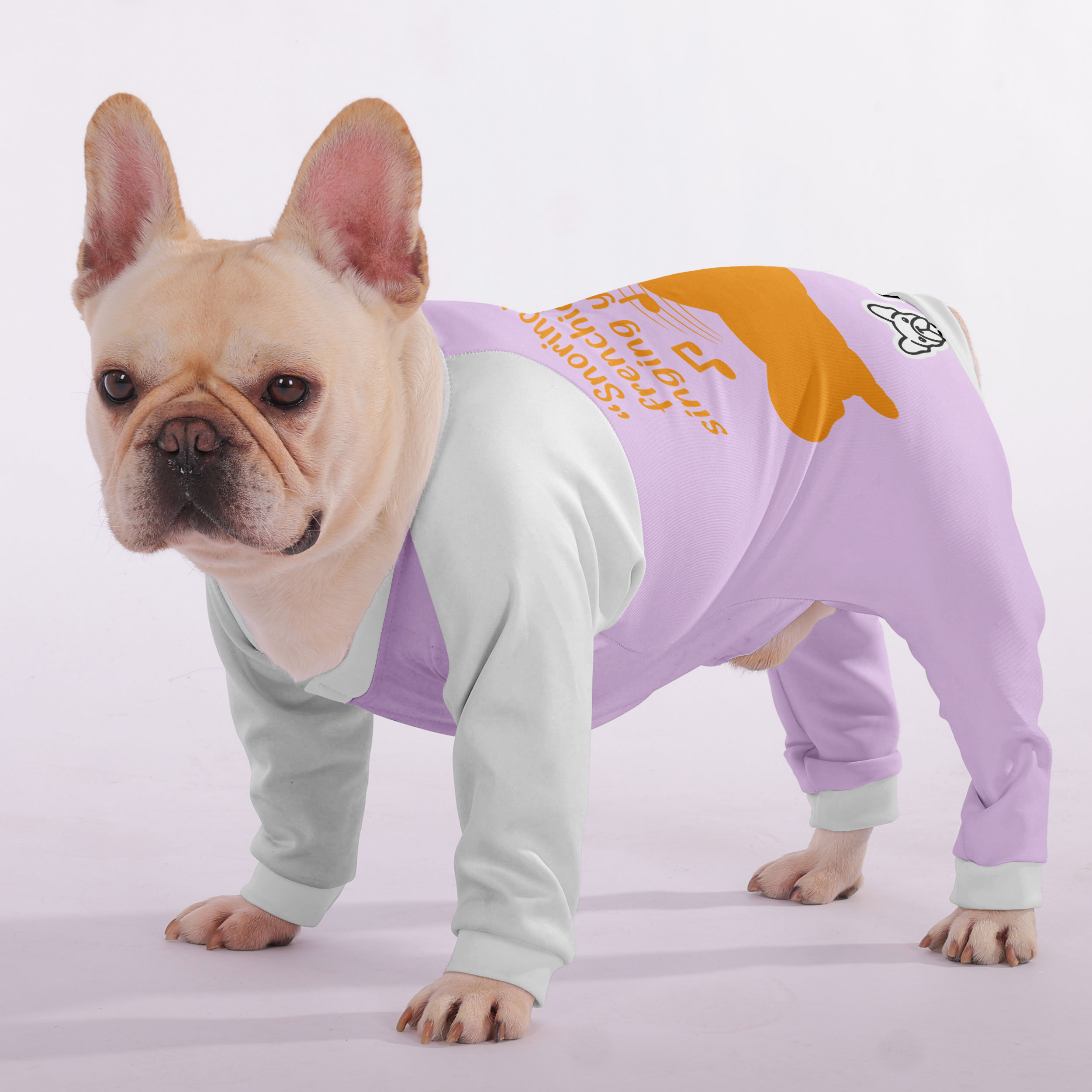 French Bulldog Cozy Dog Pajamas for Brachycephalic Dogs-fadou