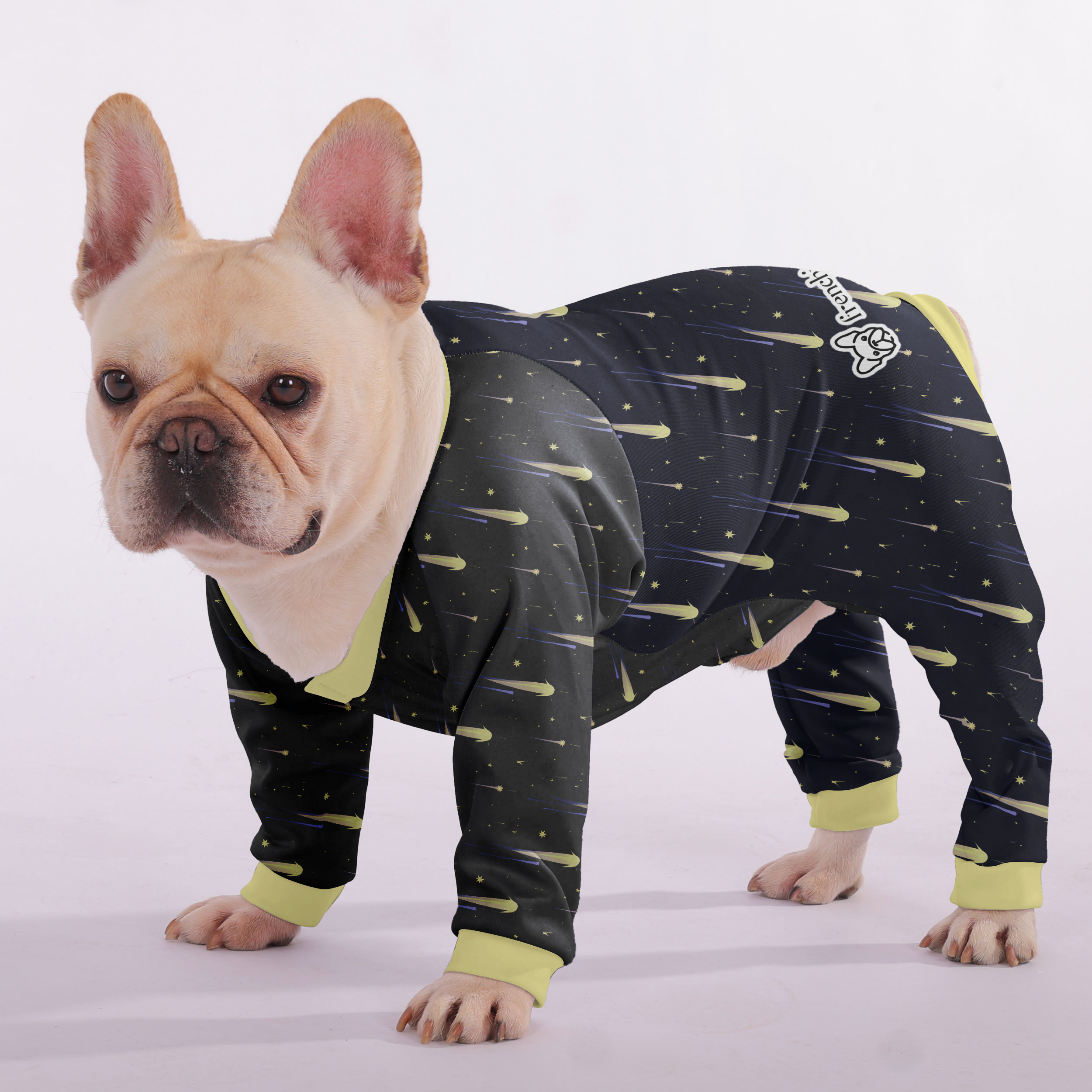 Frenchie Ultra-Soft Night Outfit for Brachycephalic Dogs-fadou