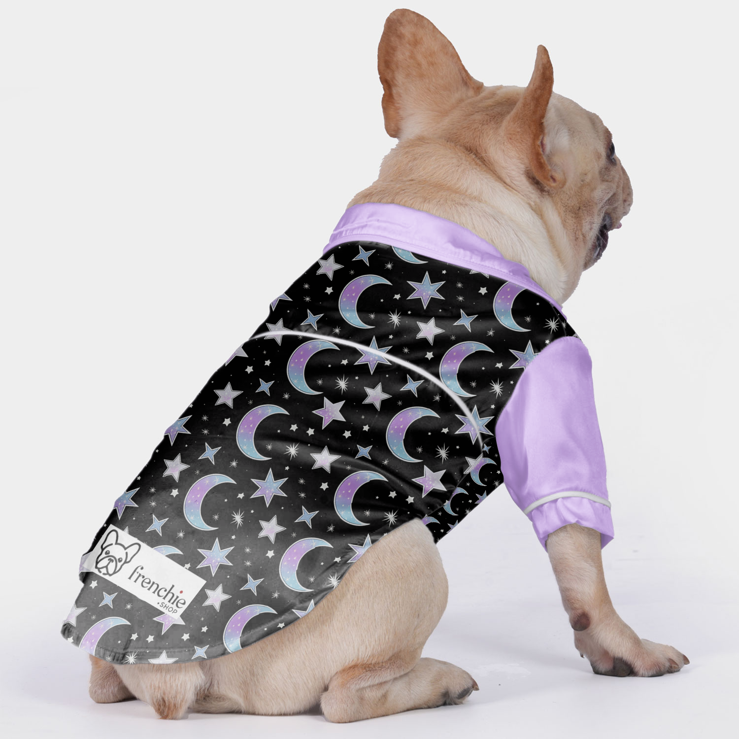 Charlie French Bulldog Pet Sleepwear for Flat-Face Breeds-fadou