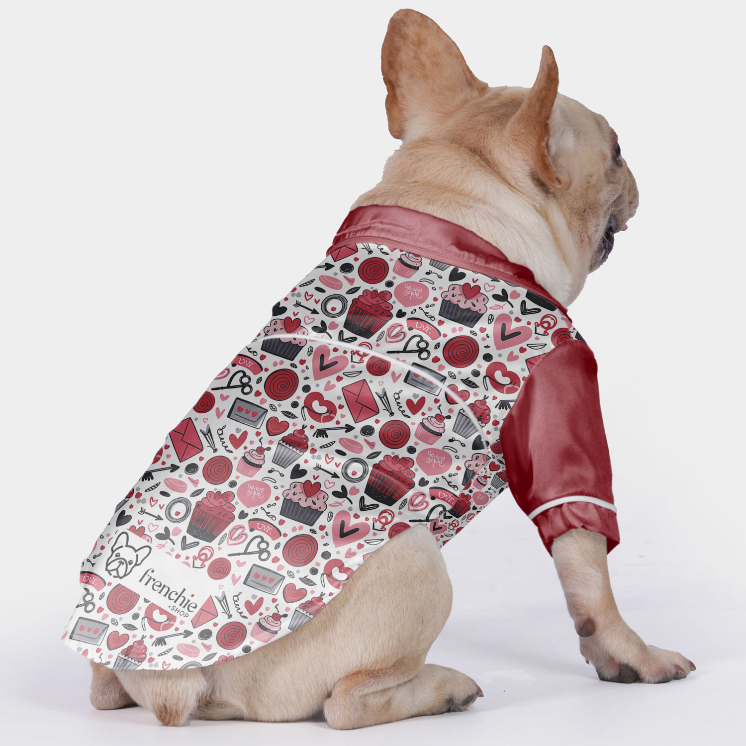 Lucy French Bulldog Pet Sleepwear for Brachycephalic Dogs-fadou