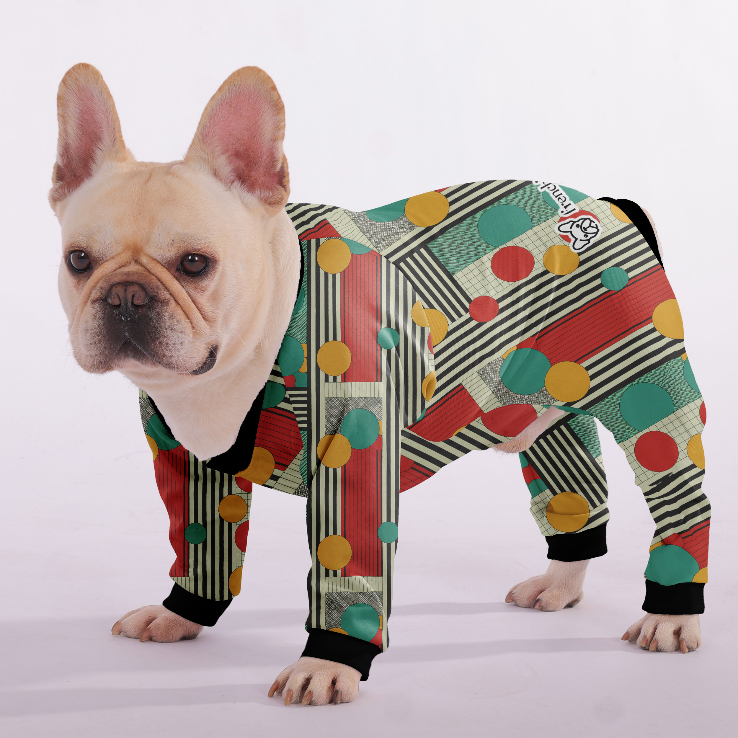 Frenchie Stylish Cozy Loungewear for Brachycephalic Dogs-fadou