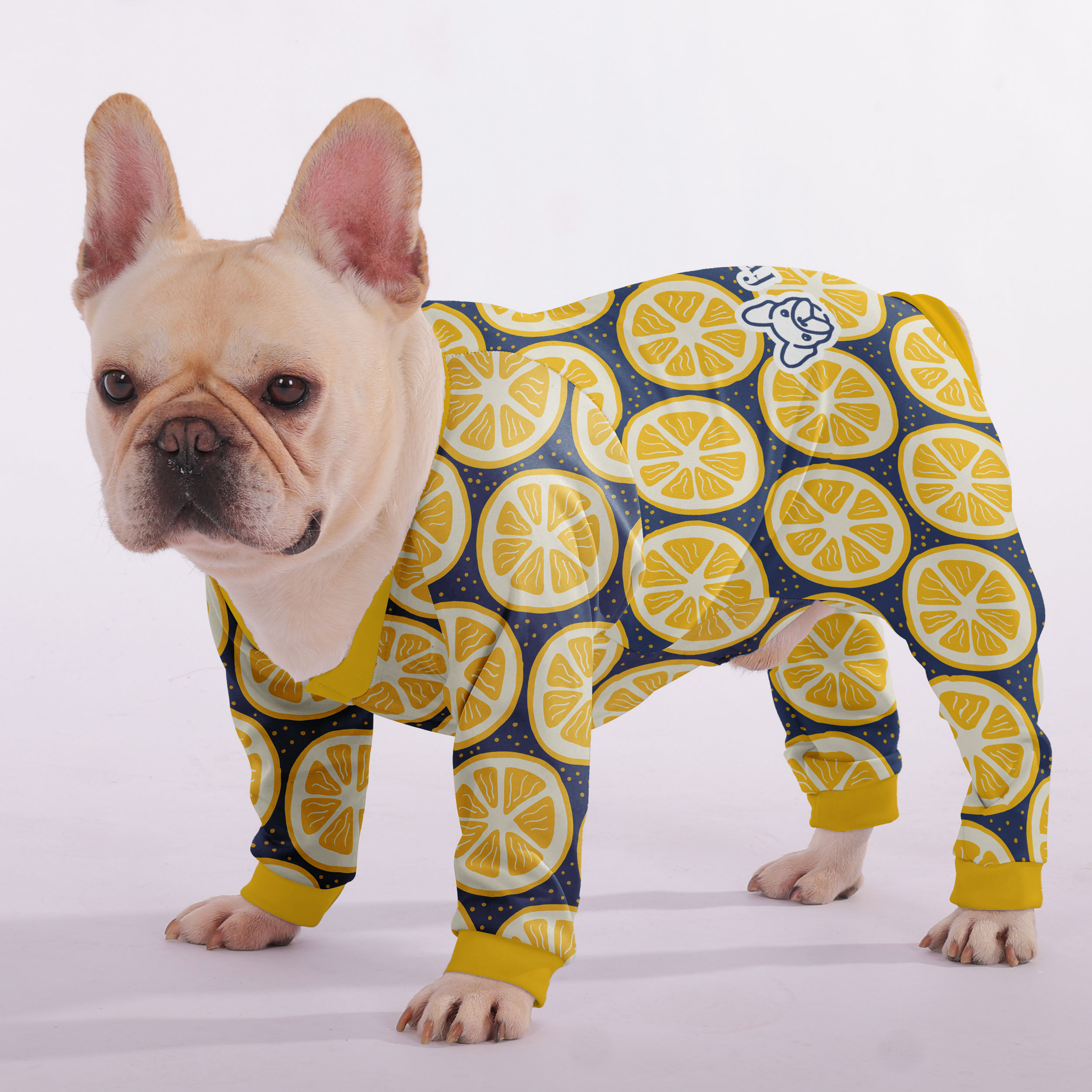 Tanya French Bulldog Pet Sleepwear for Flat-Face Breeds-fadou