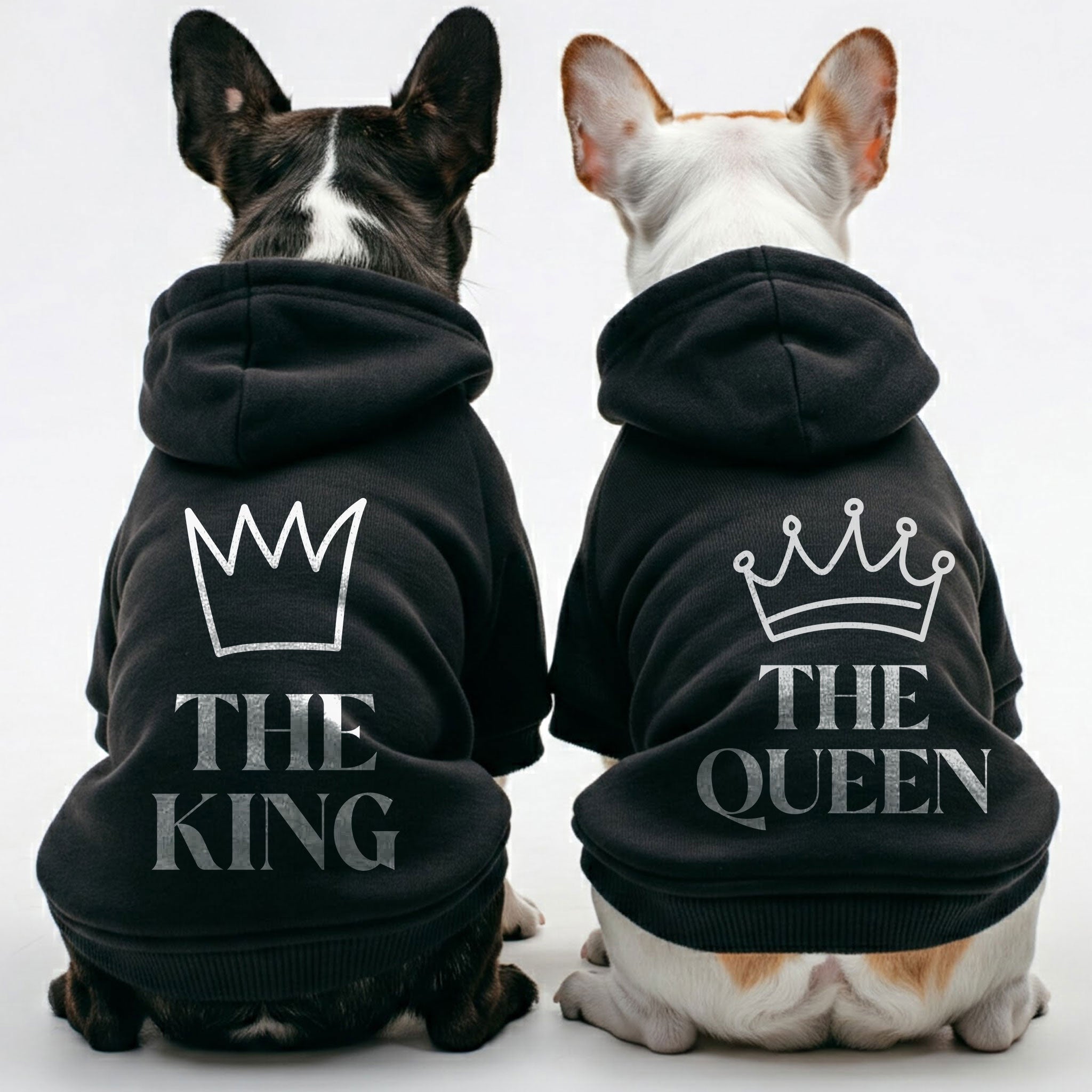 The King and the Queen - Matching French Bulldog for French Bulldogs-fadou