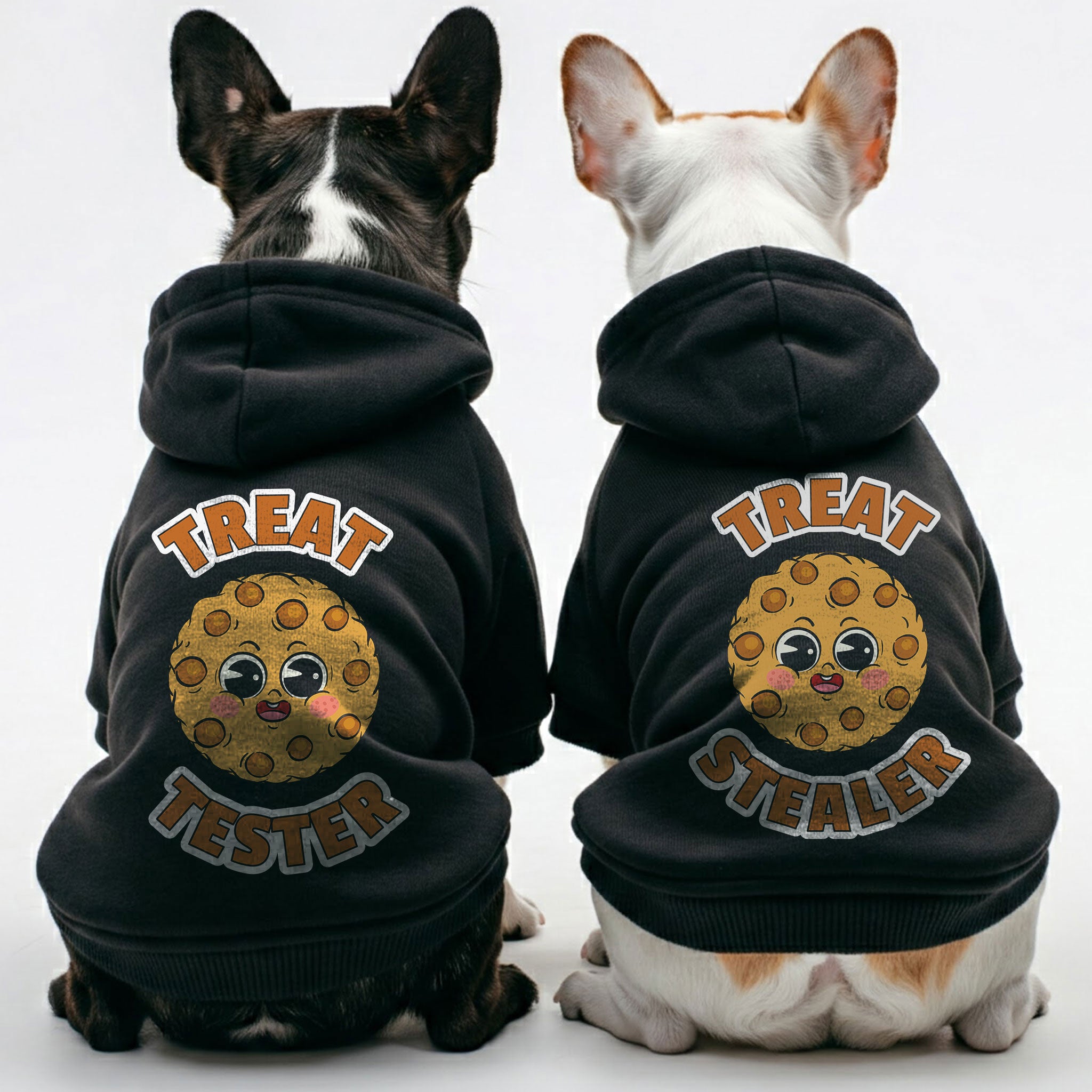 Treat French Bulldog Fleece Hoodie for Brachycephalic Dogs-fadou
