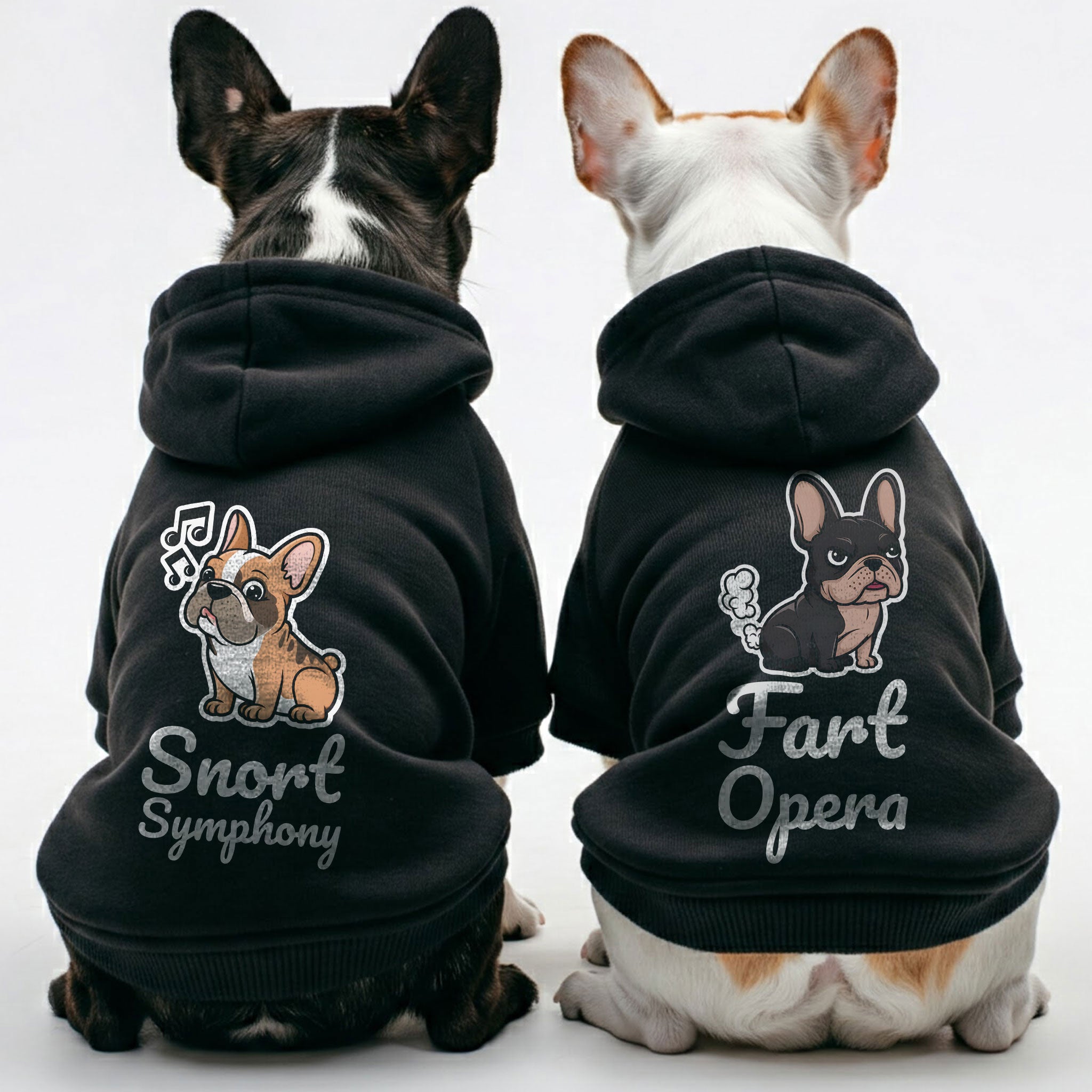 Snort French Bulldog Pet Sweatshirt for Brachycephalic Dogs-fadou