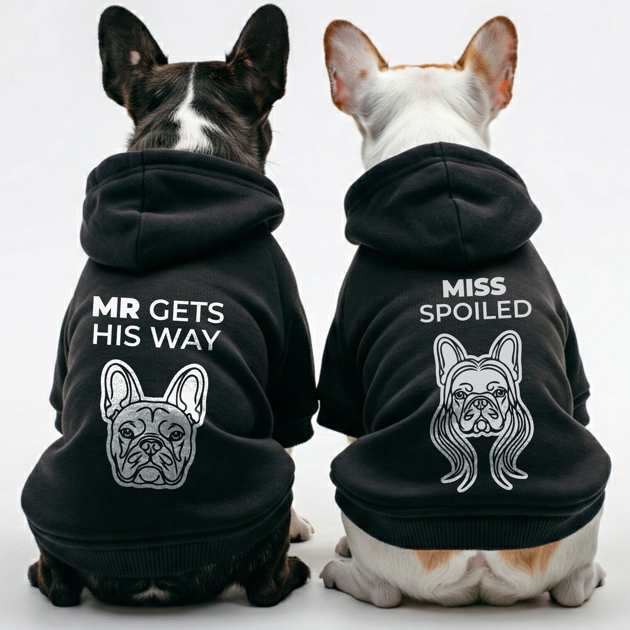 Mr Gets His Way and Miss Spoiled - Matching for French Bulldogs-fadou