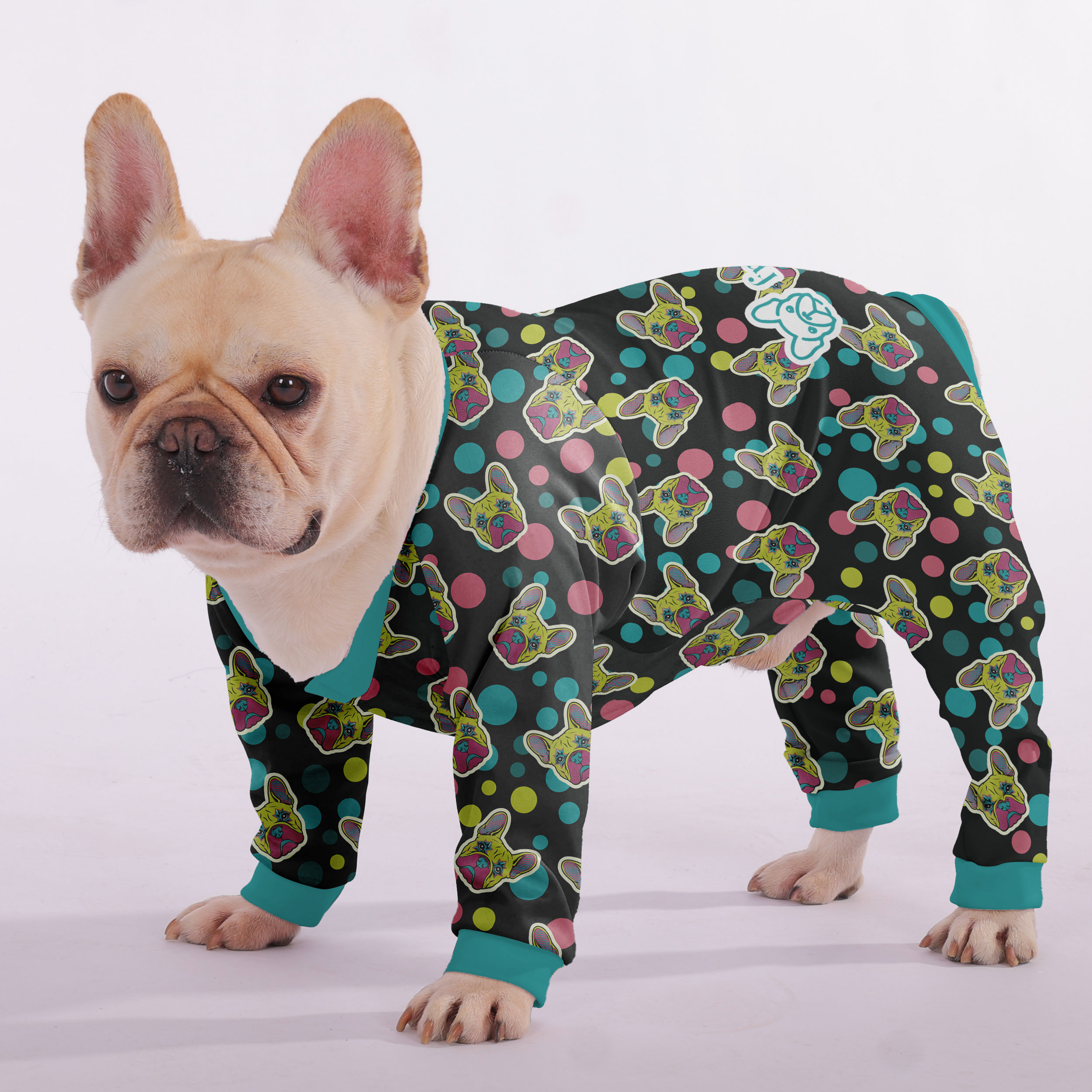 French Bulldog Ultra-Soft Dog Pajamas for Brachycephalic Dogs-fadou