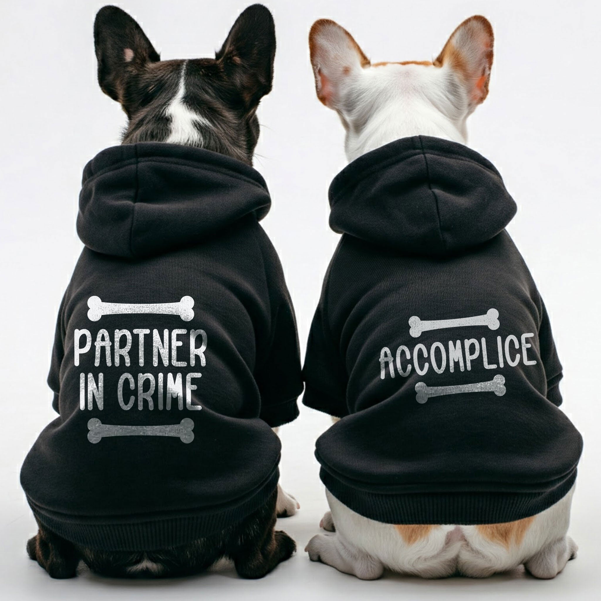 Partner French Bulldog Pet Sweatshirt for Flat-Face Breeds-fadou