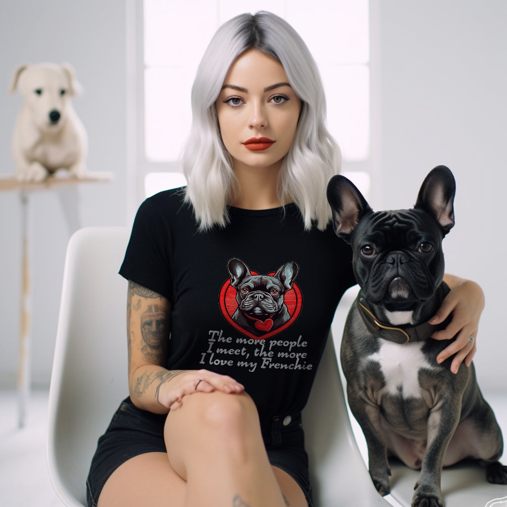 Frenchie's Best Friend - Unisex T-Shirt for Everyday Wear-fadou