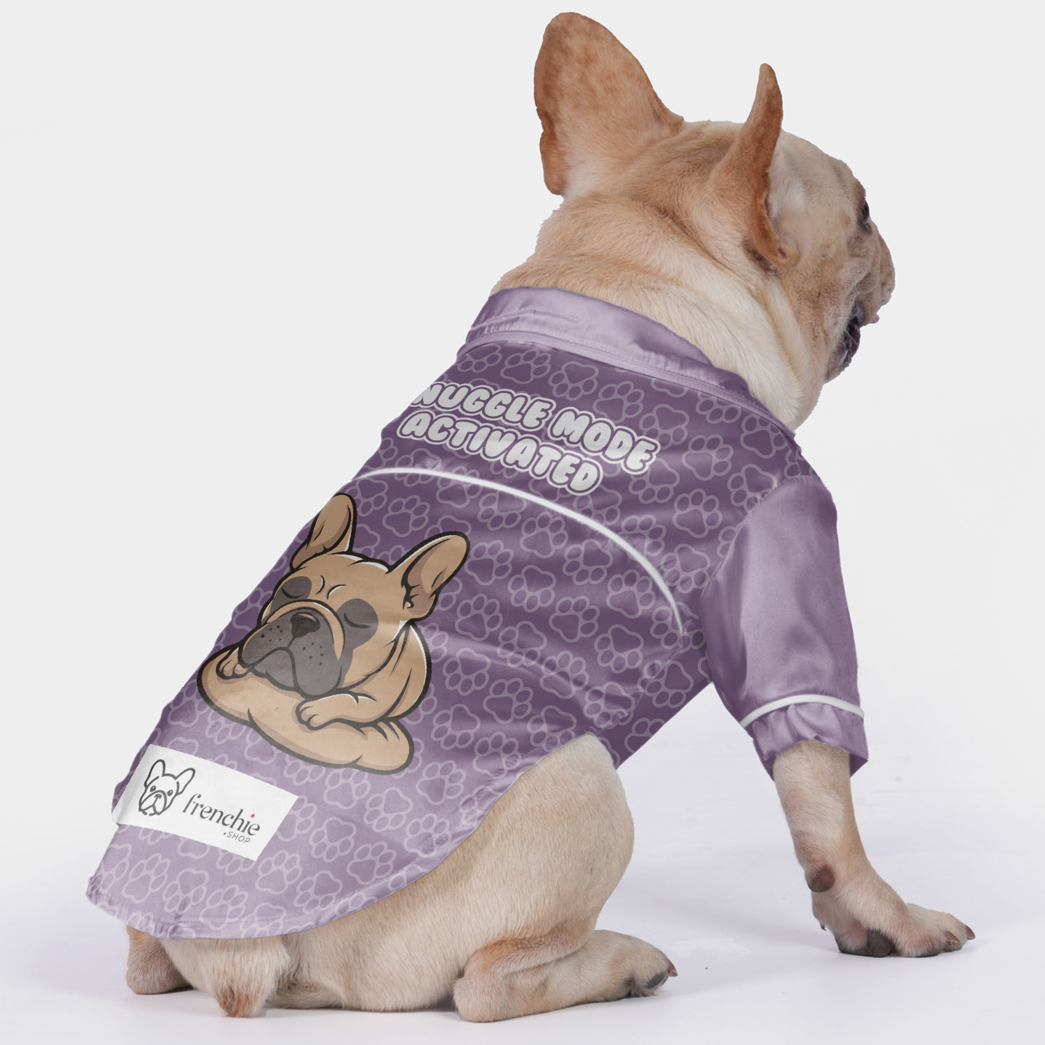 Snuggle French Bulldog Cozy Loungewear for Short-Nosed Dogs-fadou