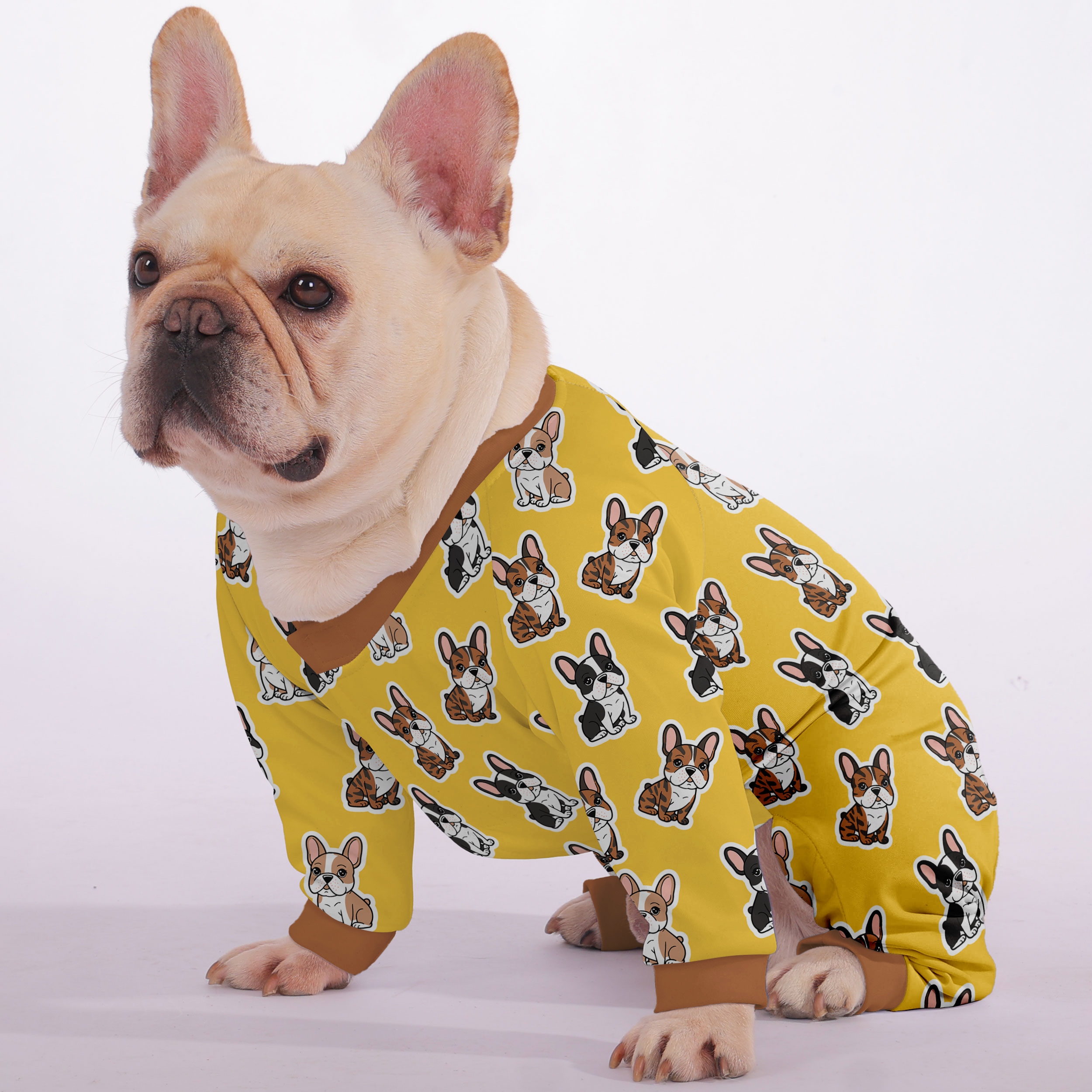 French Bulldog Ultra-Soft Pet Sleepwear for Small Breeds-fadou