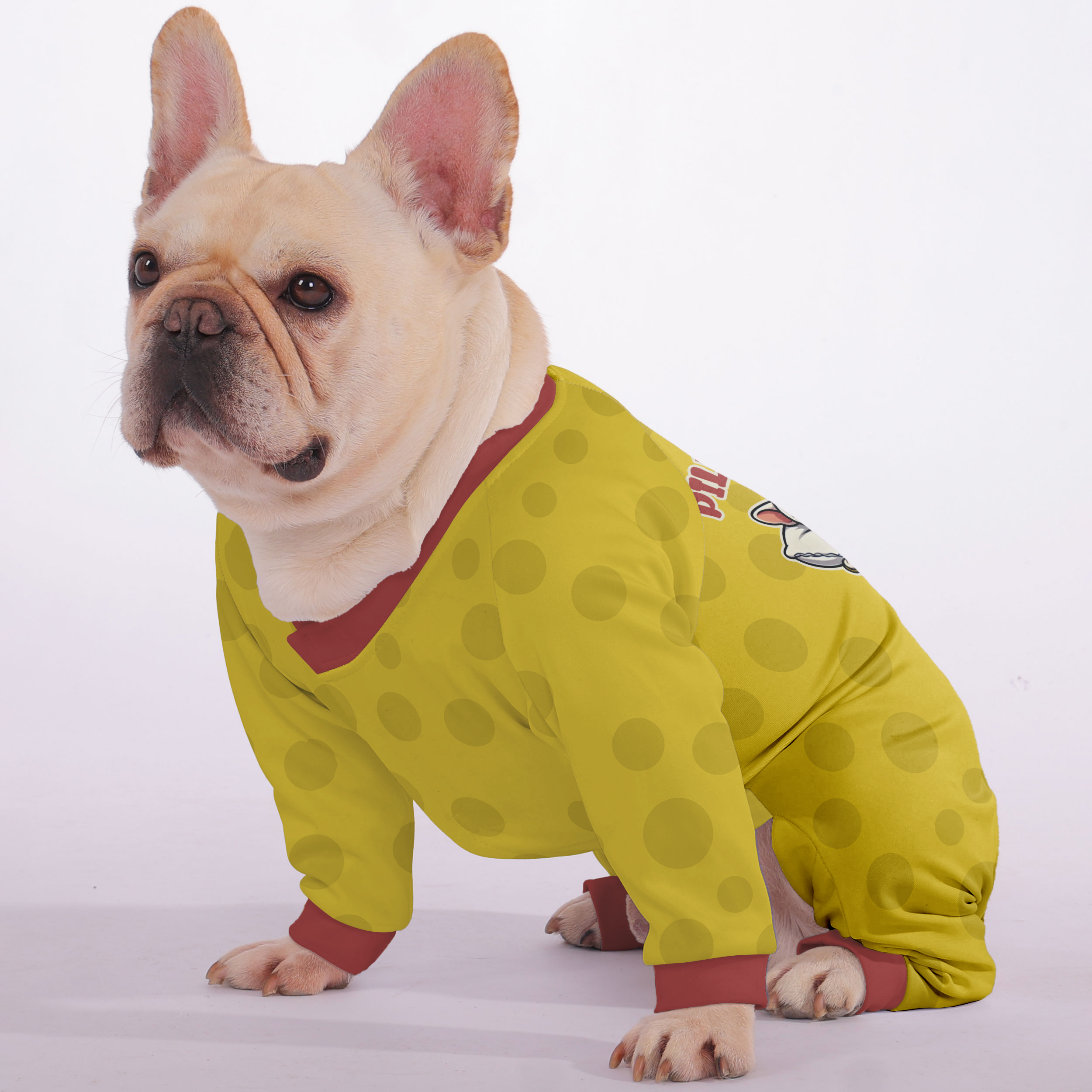 Pillow French Bulldog Dog Pajamas for Outdoor Adventures-fadou