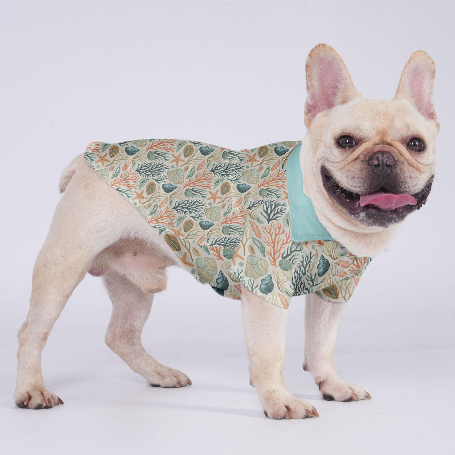 Murphy French Bulldog Cotton Tee for Brachycephalic Dogs-fadou