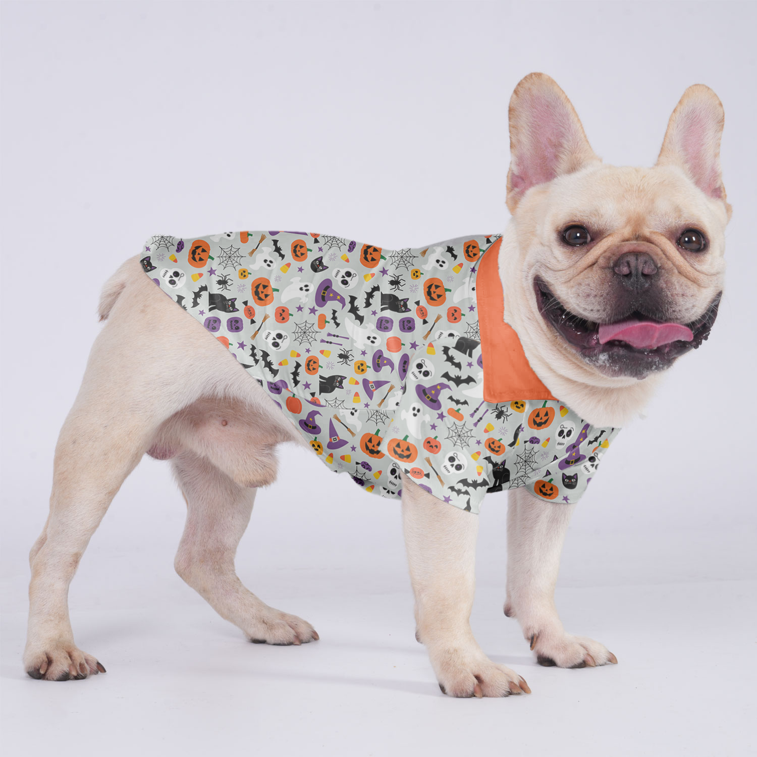 Daisy French Bulldog Cotton Tee for Brachycephalic Dogs-fadou