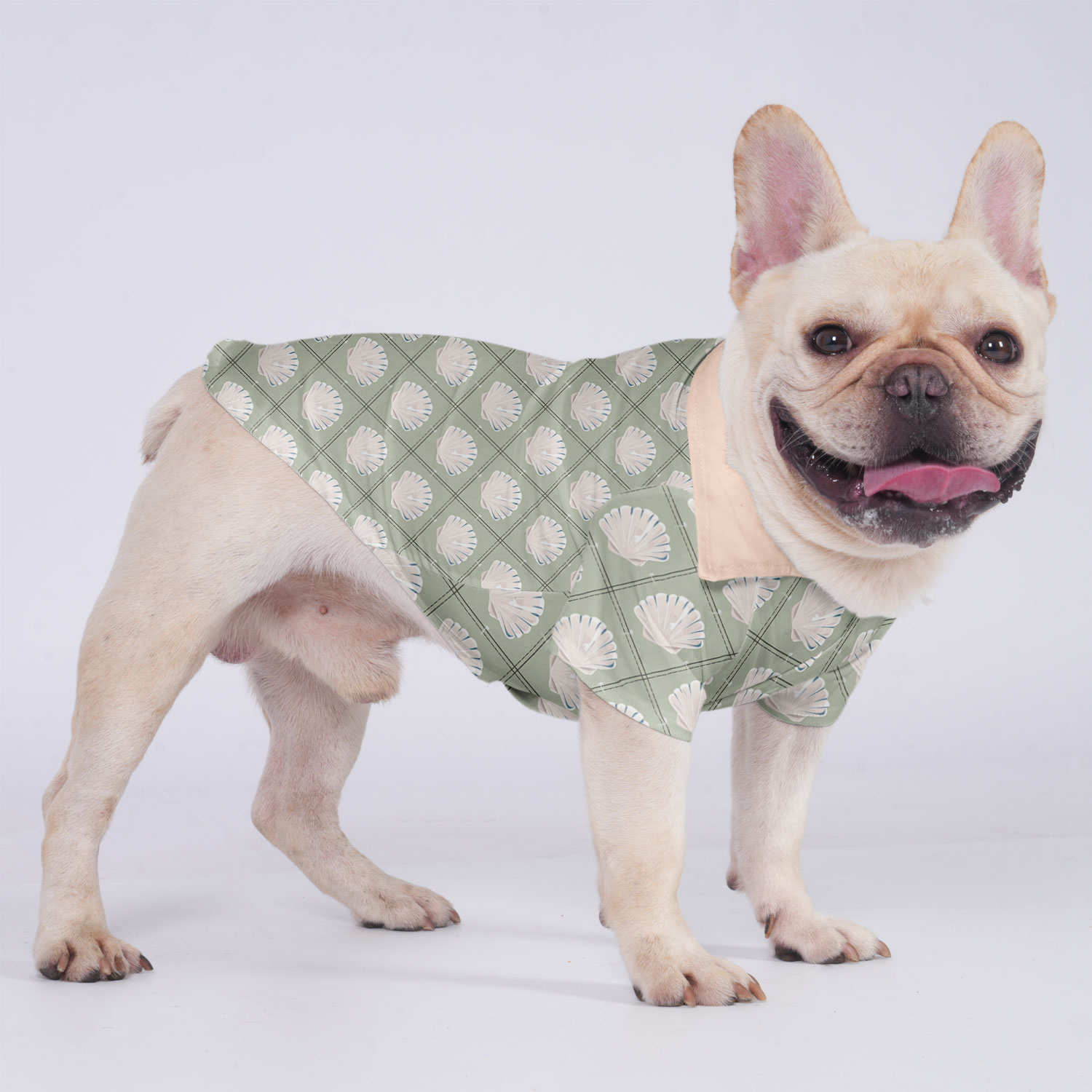 Hank - Hawaiian Shirt for Flat-Face Breeds for French Bulldogs-fadou