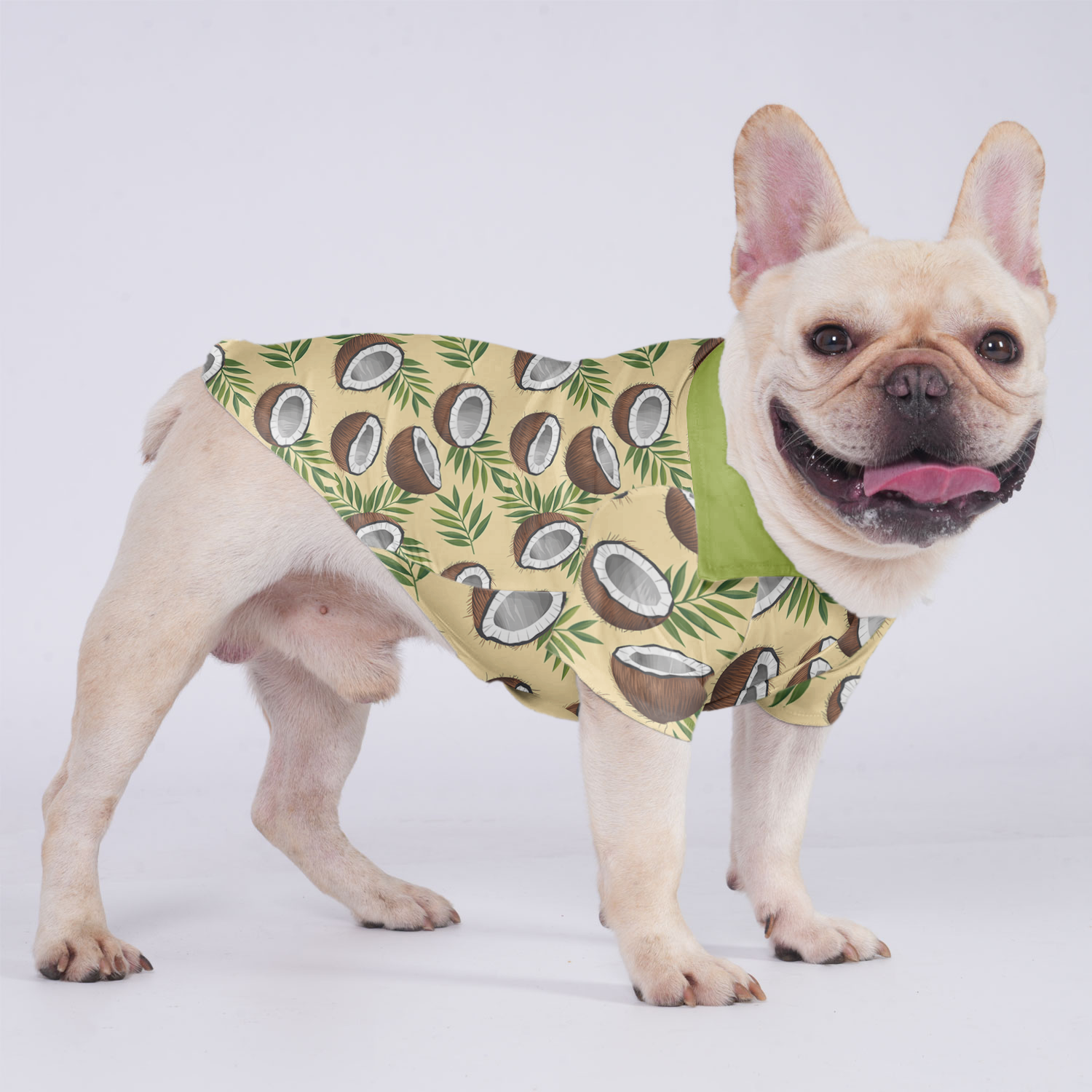 Zoe - Hawaiian Shirt for Flat-Face Breeds for French Bulldogs-fadou