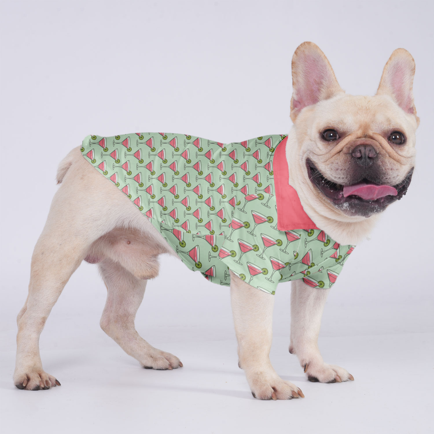 Lexi - Hawaiian Shirt for Flat-Face Breeds for French Bulldogs-fadou