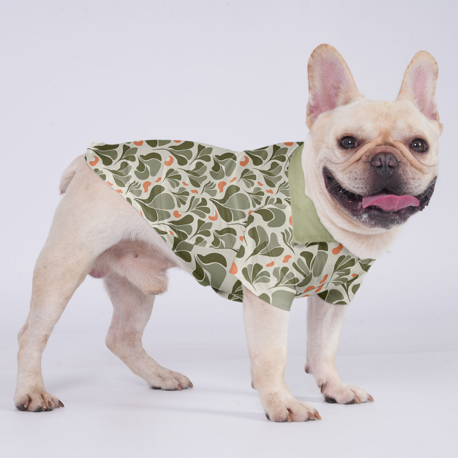 Remi - Hawaiian Shirt for Outdoor Adventures for French Bulldogs-fadou