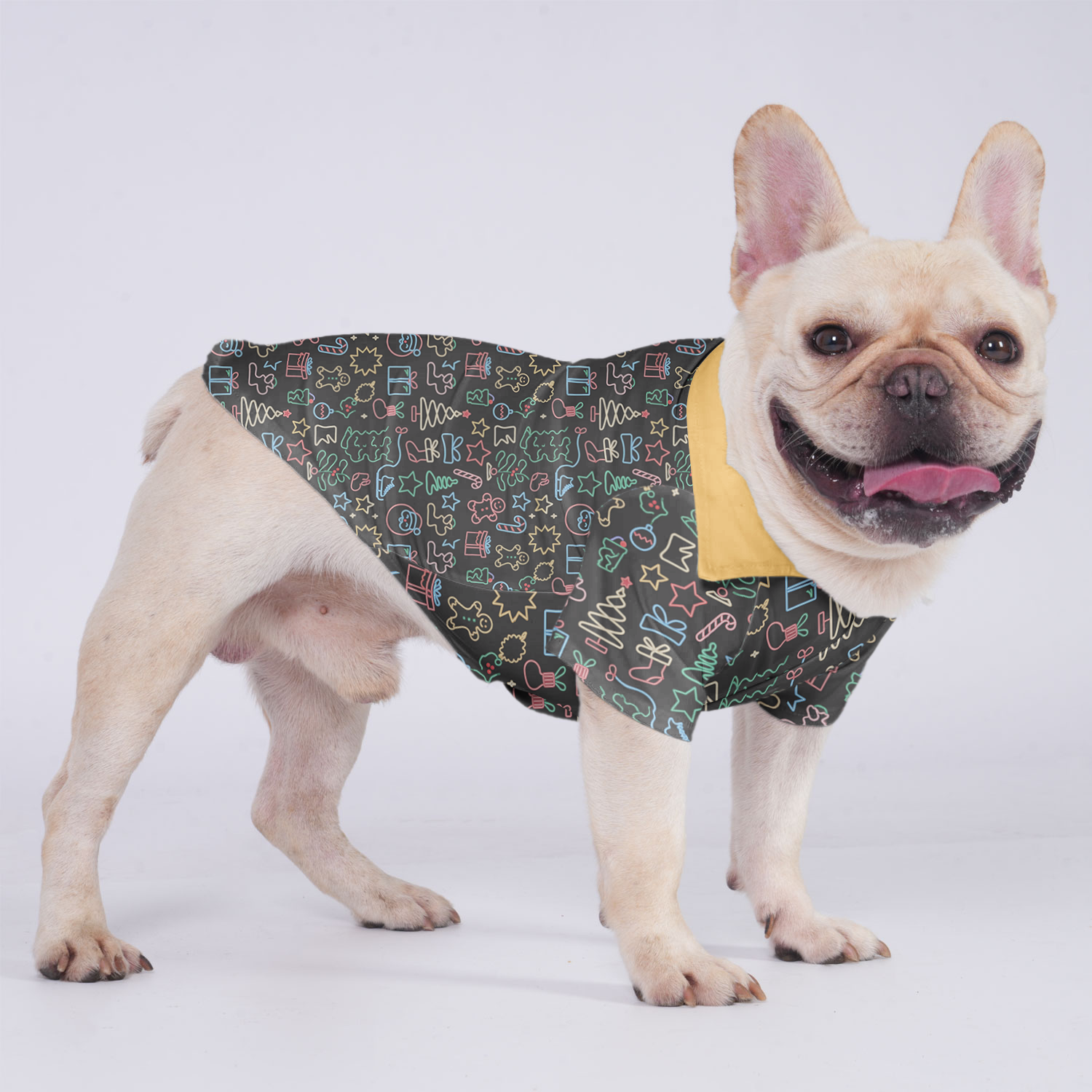 Buster - Hawaiian Shirt for Training Sessions for French Bulldogs-fadou