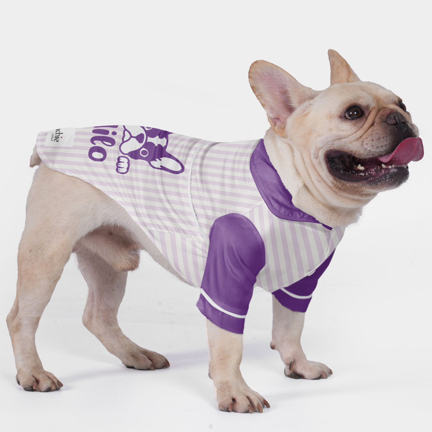 French Bulldog Custom Cozy Loungewear for Brachycephalic Dogs-fadou