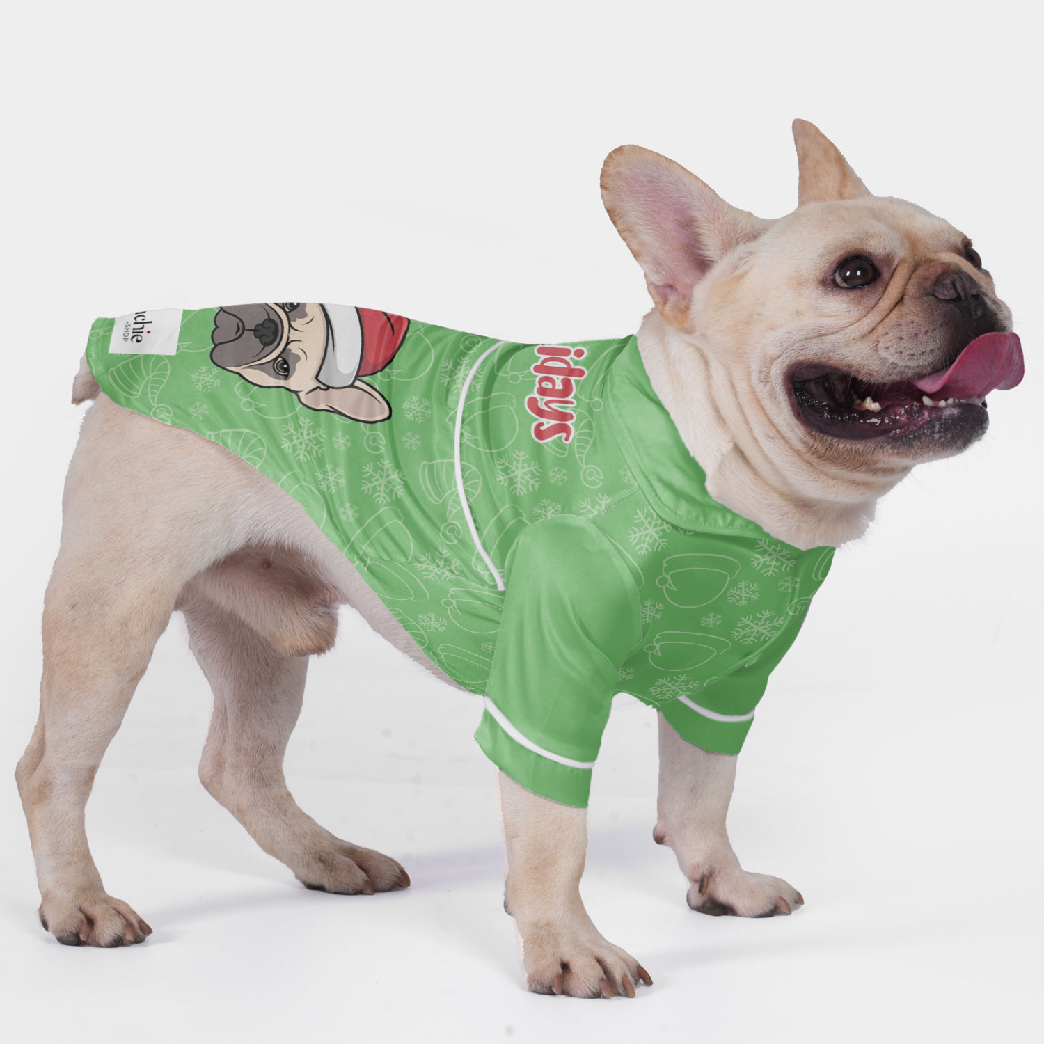 Happy French Bulldog Cozy Loungewear for French Bulldogs-fadou