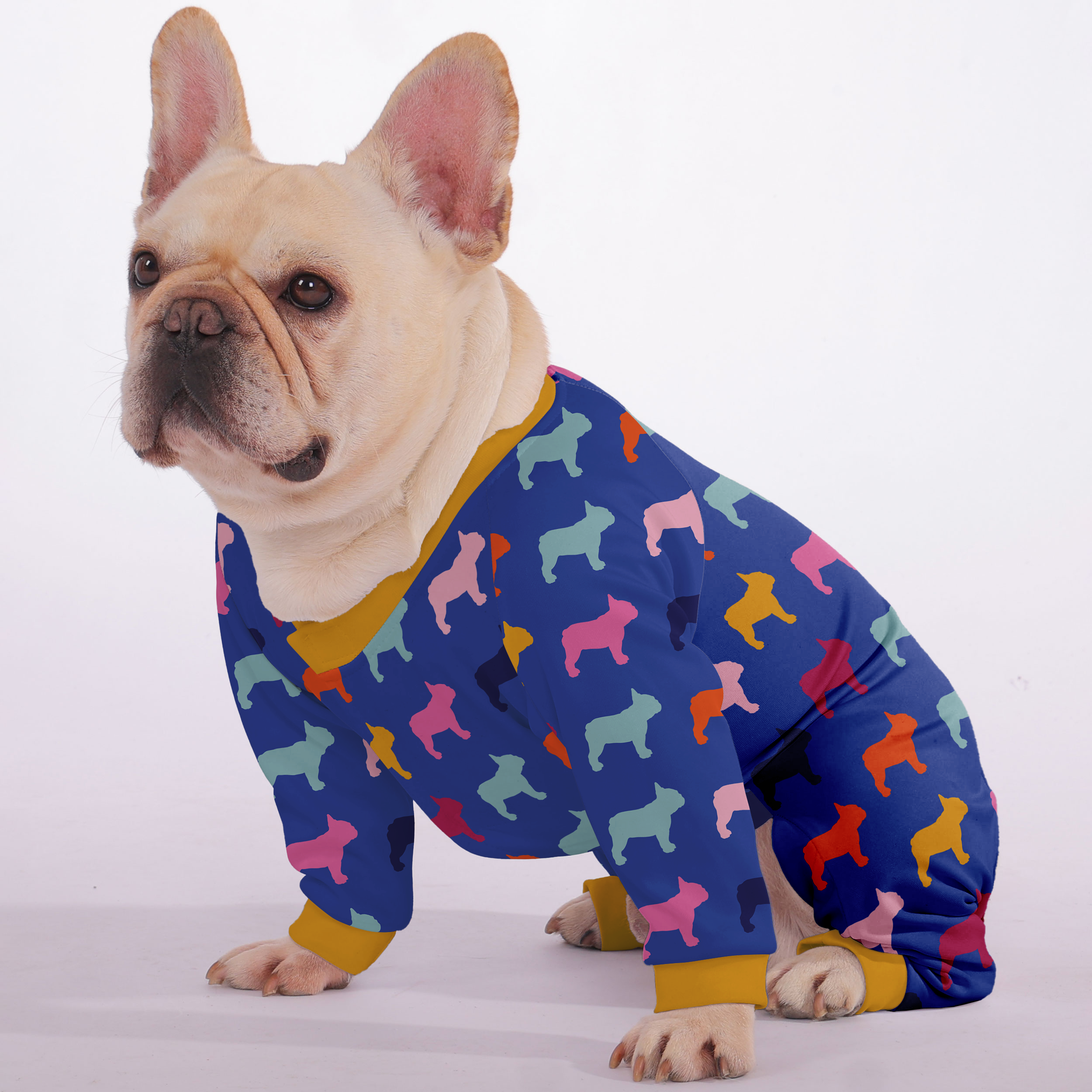 French Bulldog Ultra-Soft Cozy Loungewear for Short-Nosed Dogs-fadou