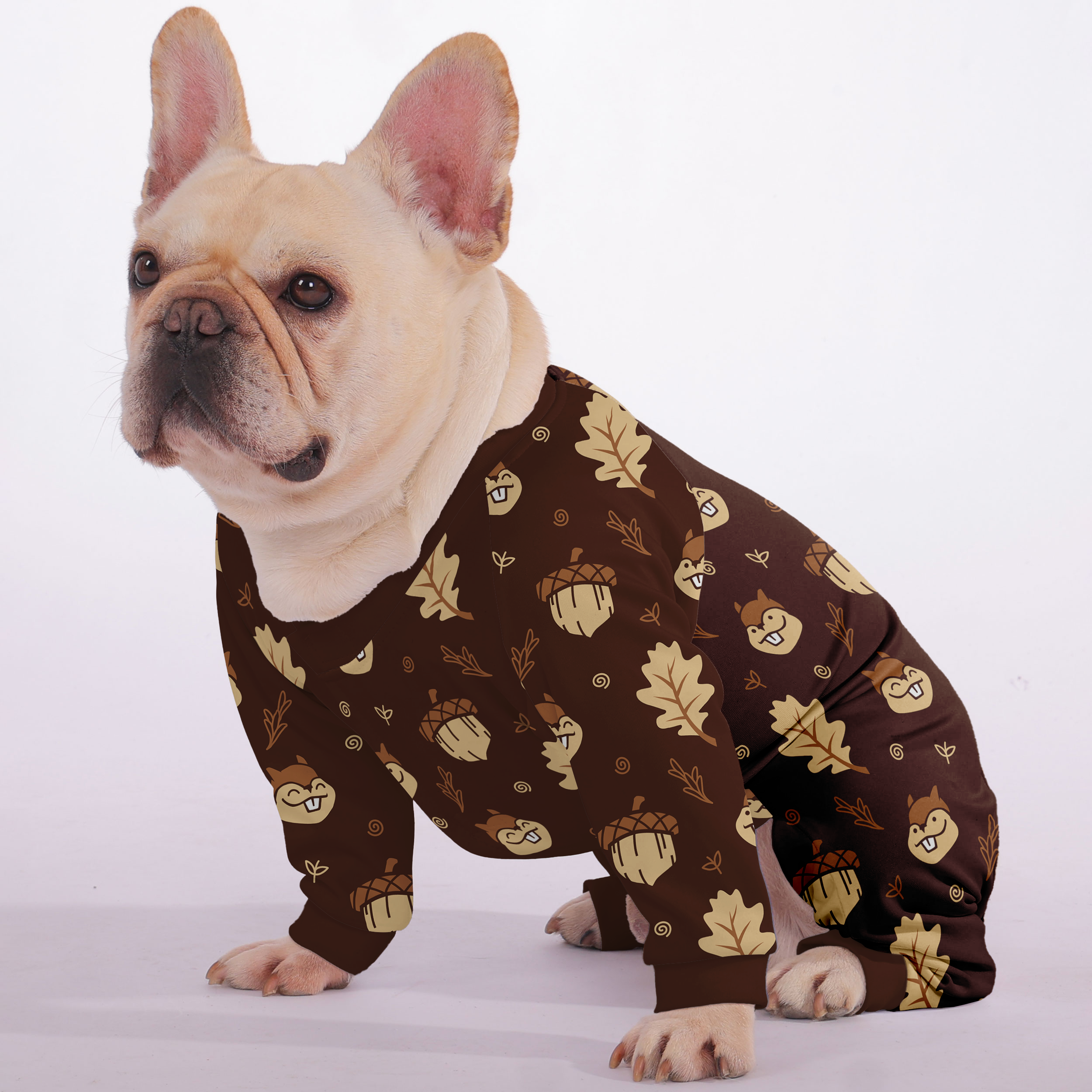 French Bulldog Soft Pet Sleepwear for Brachycephalic Dogs-fadou