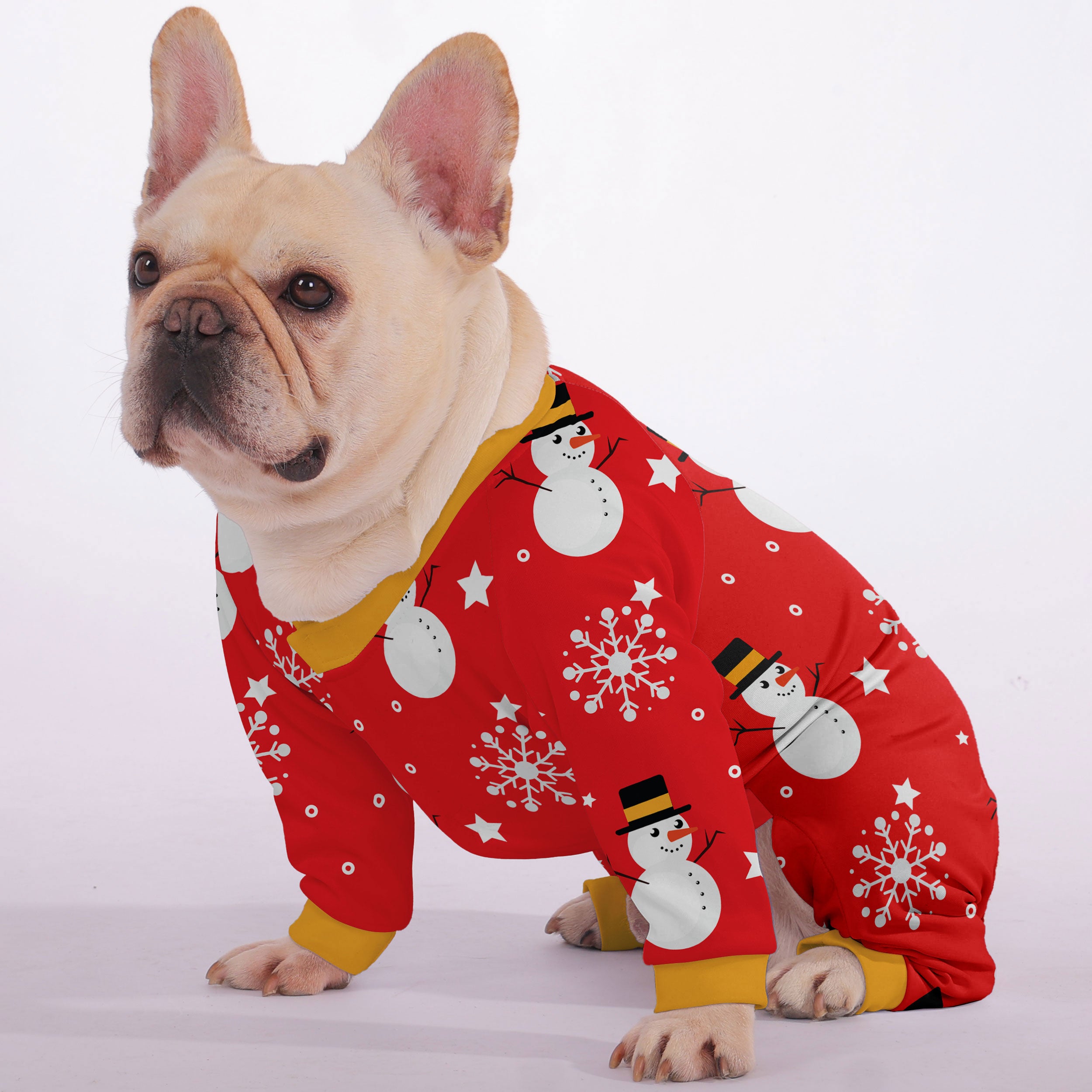 Noodle French Bulldog Sleepwear Pajamas for Frenchie Fans-fadou