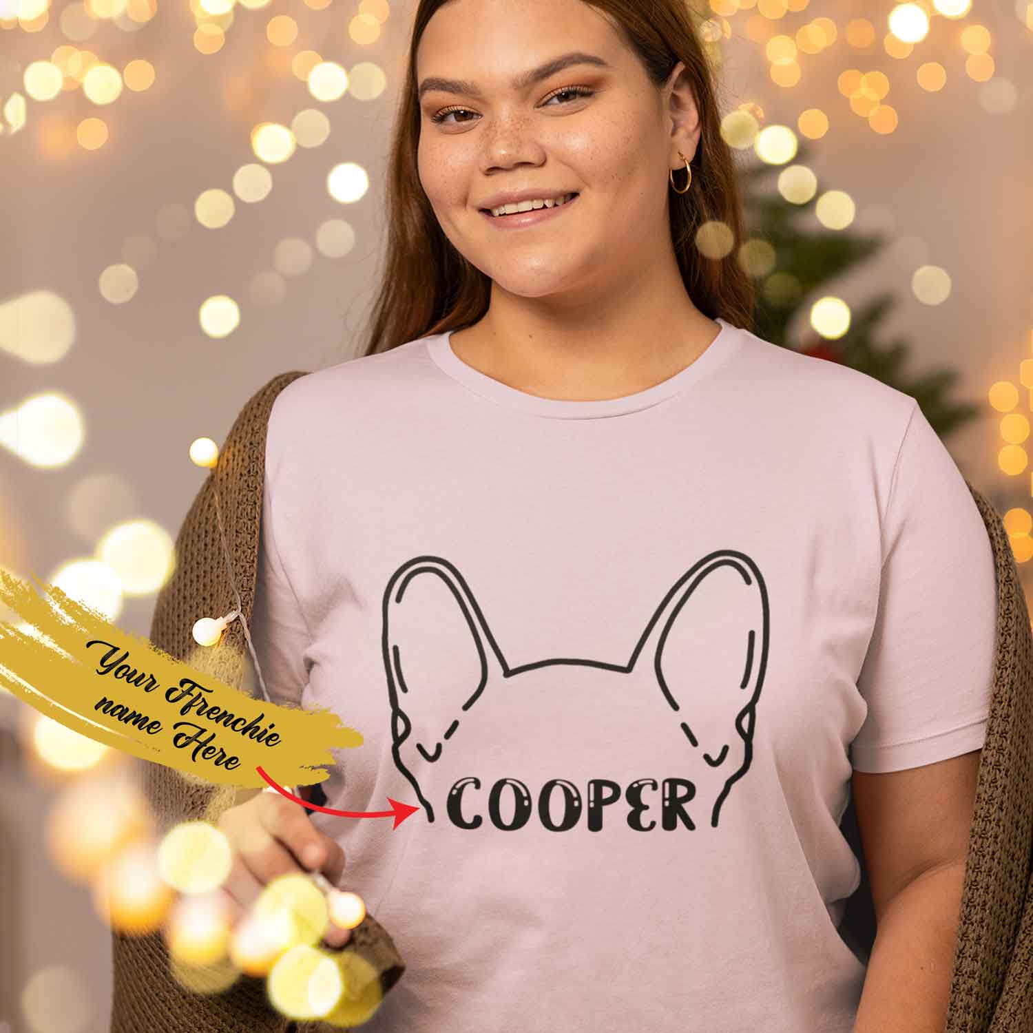 French Bulldog Custom Graphic Tee for Frenchie Enthusiasts-fadou