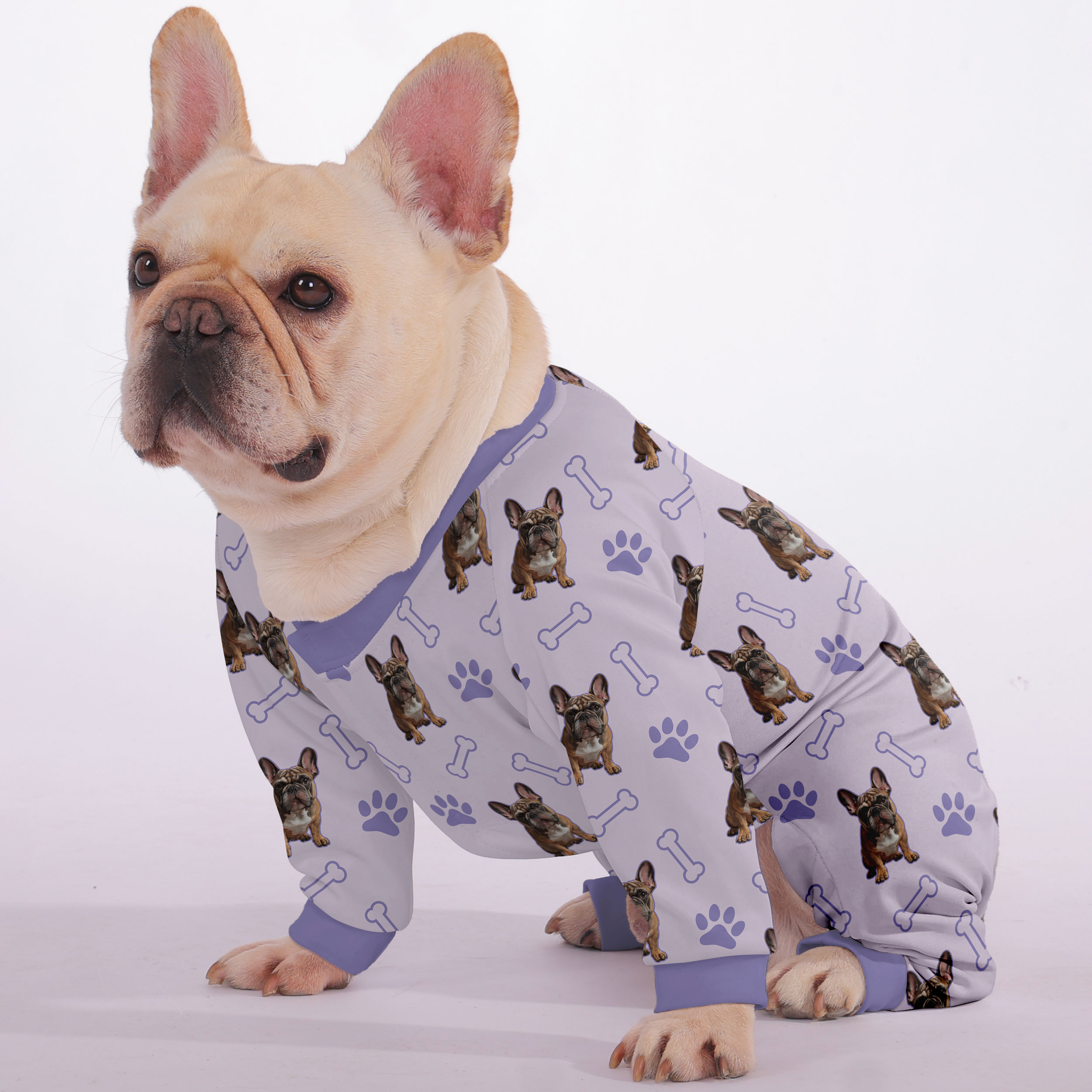 French Bulldog Unique Dog Pajamas for Outdoor Adventures-fadou