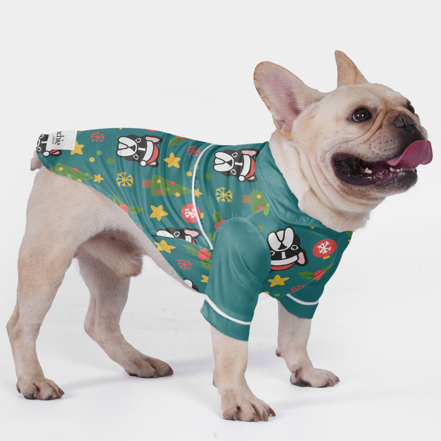 Murphy French Bulldog Cozy Loungewear for Travel Comfort-fadou