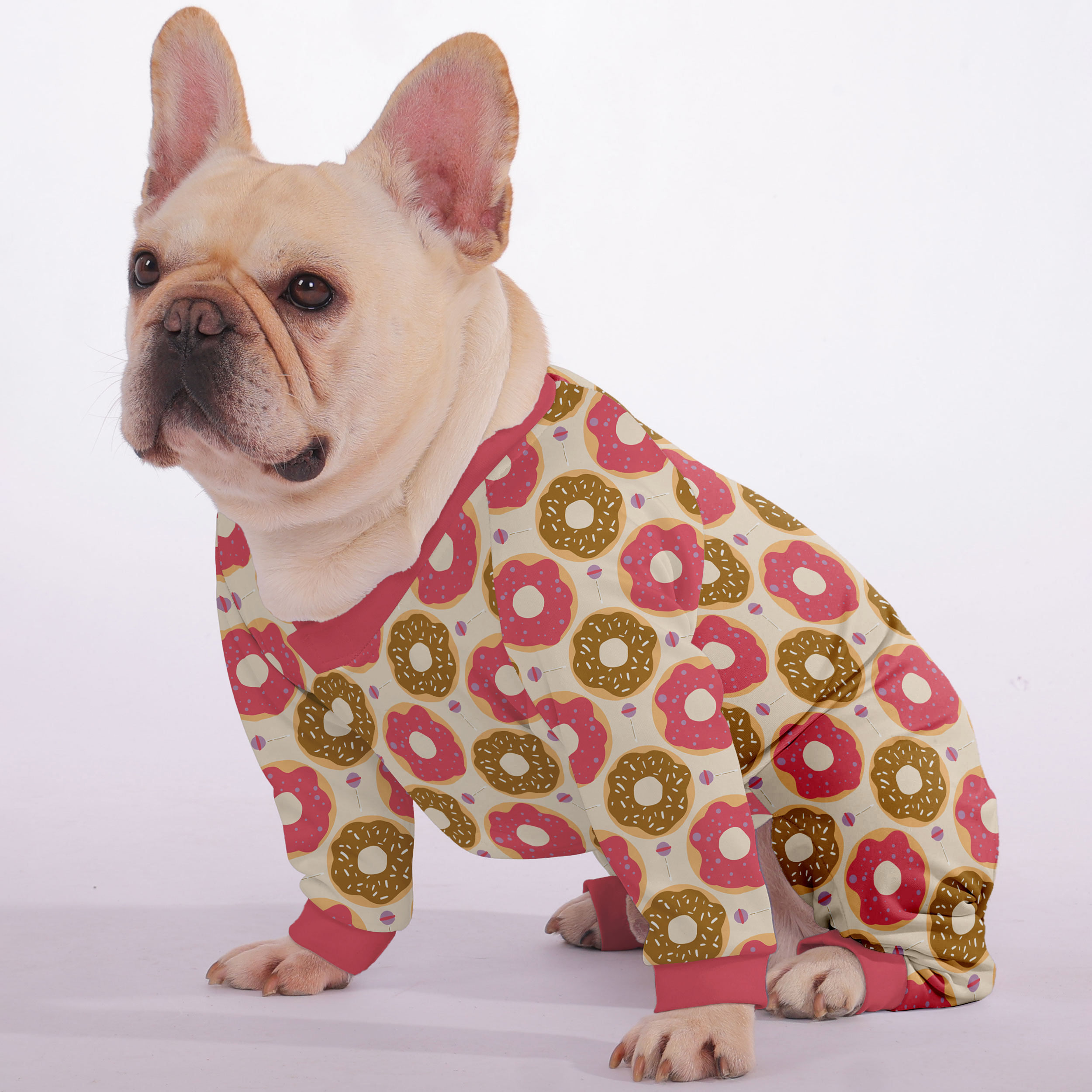 French Bulldog Cozy Pet Sleepwear for Training Sessions-fadou